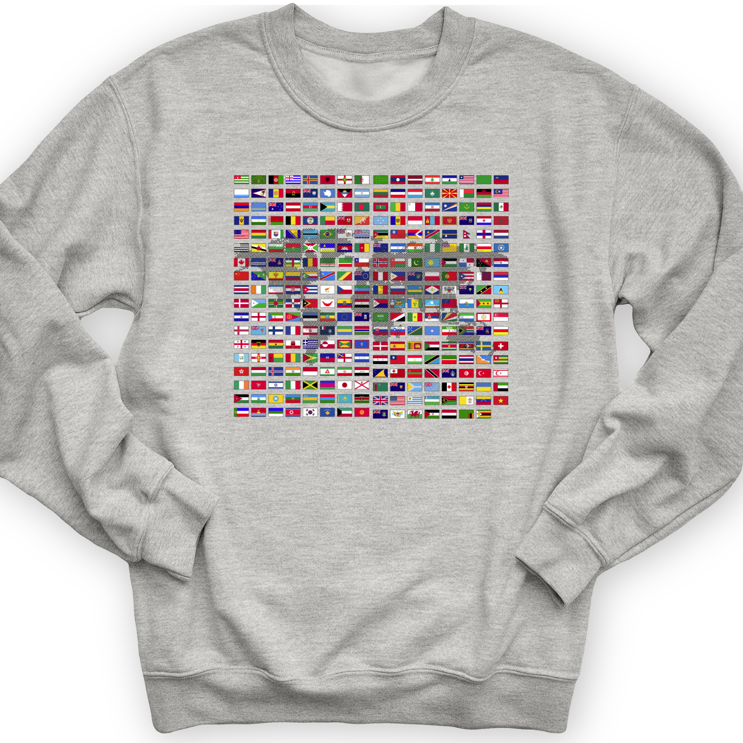 Flags of the World Crewneck