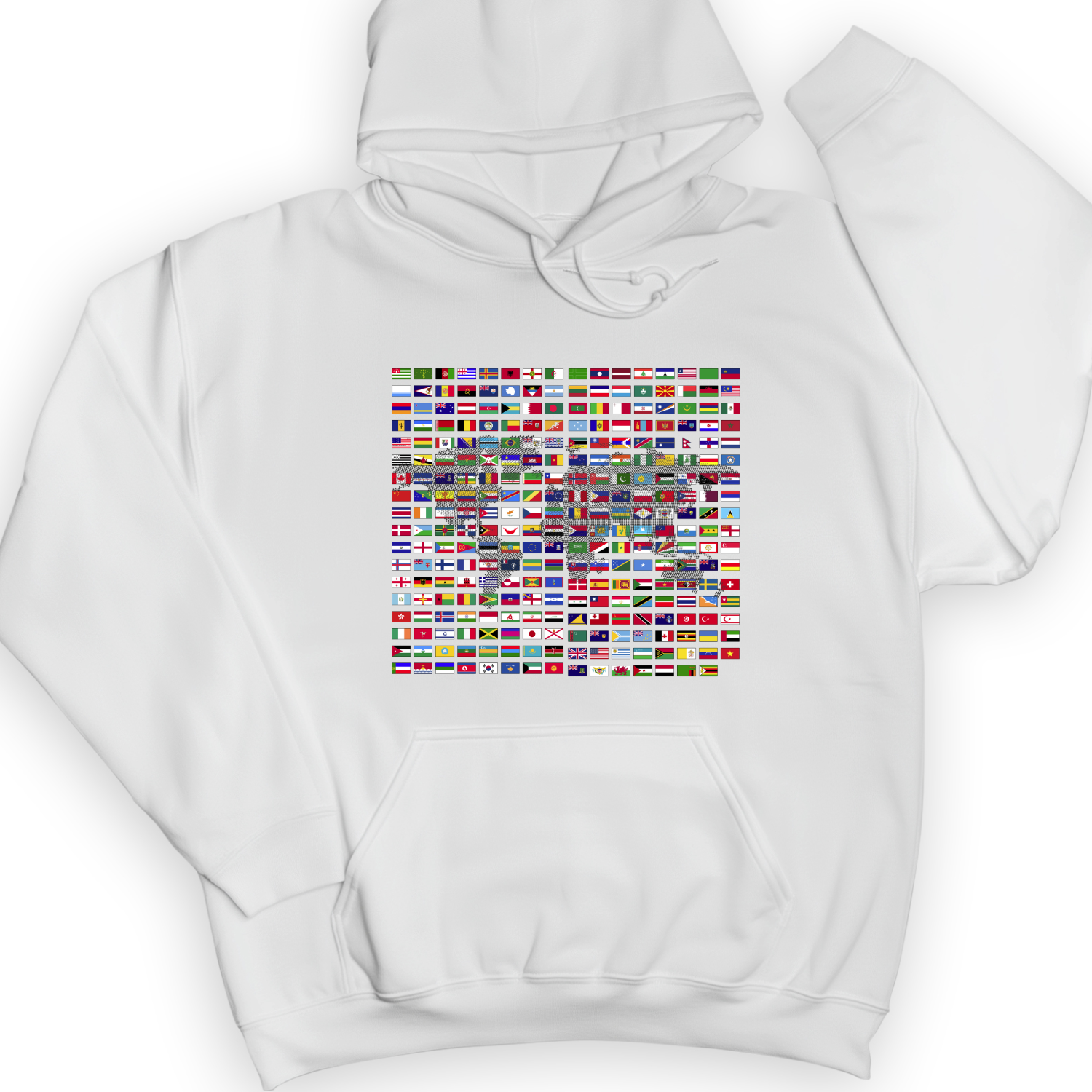 Flags of the World Hoodie