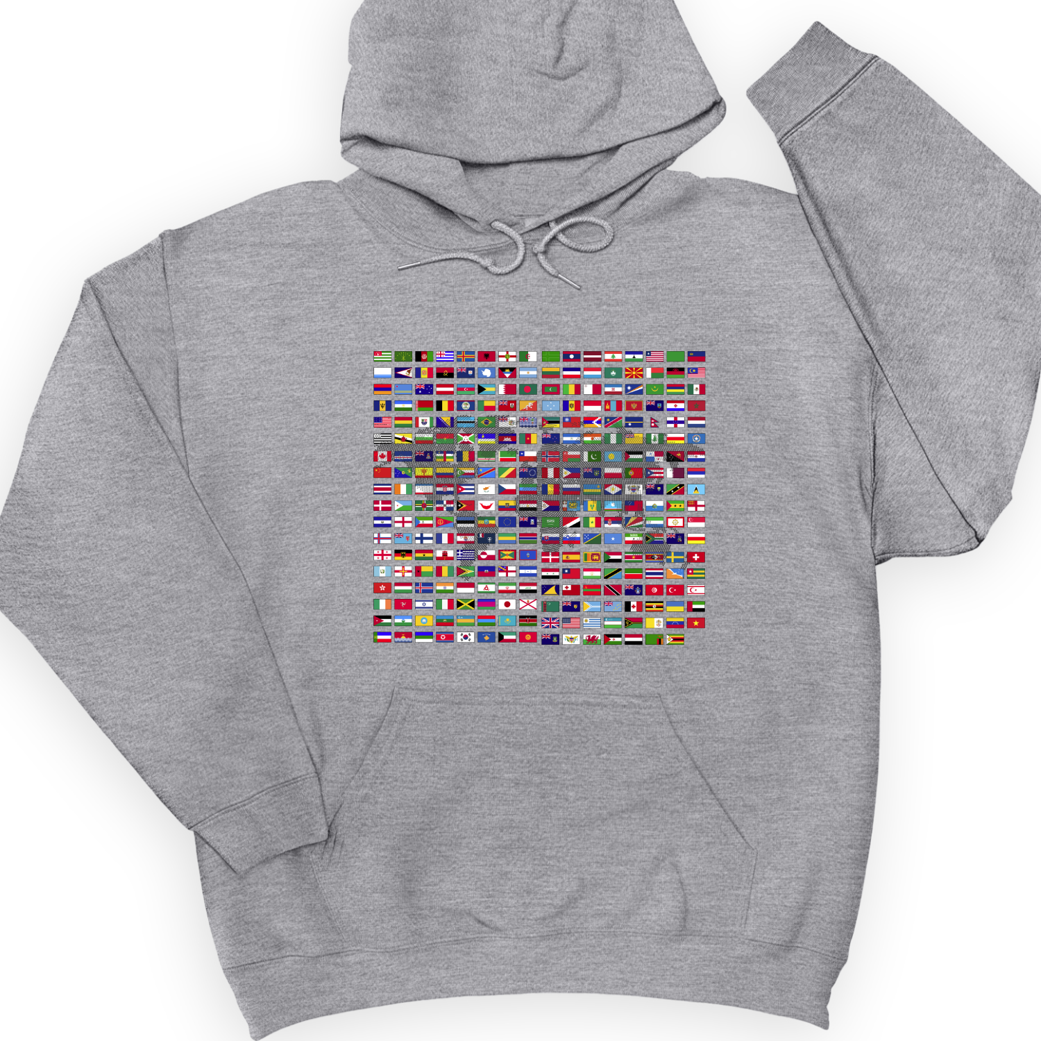 Flags of the World Hoodie