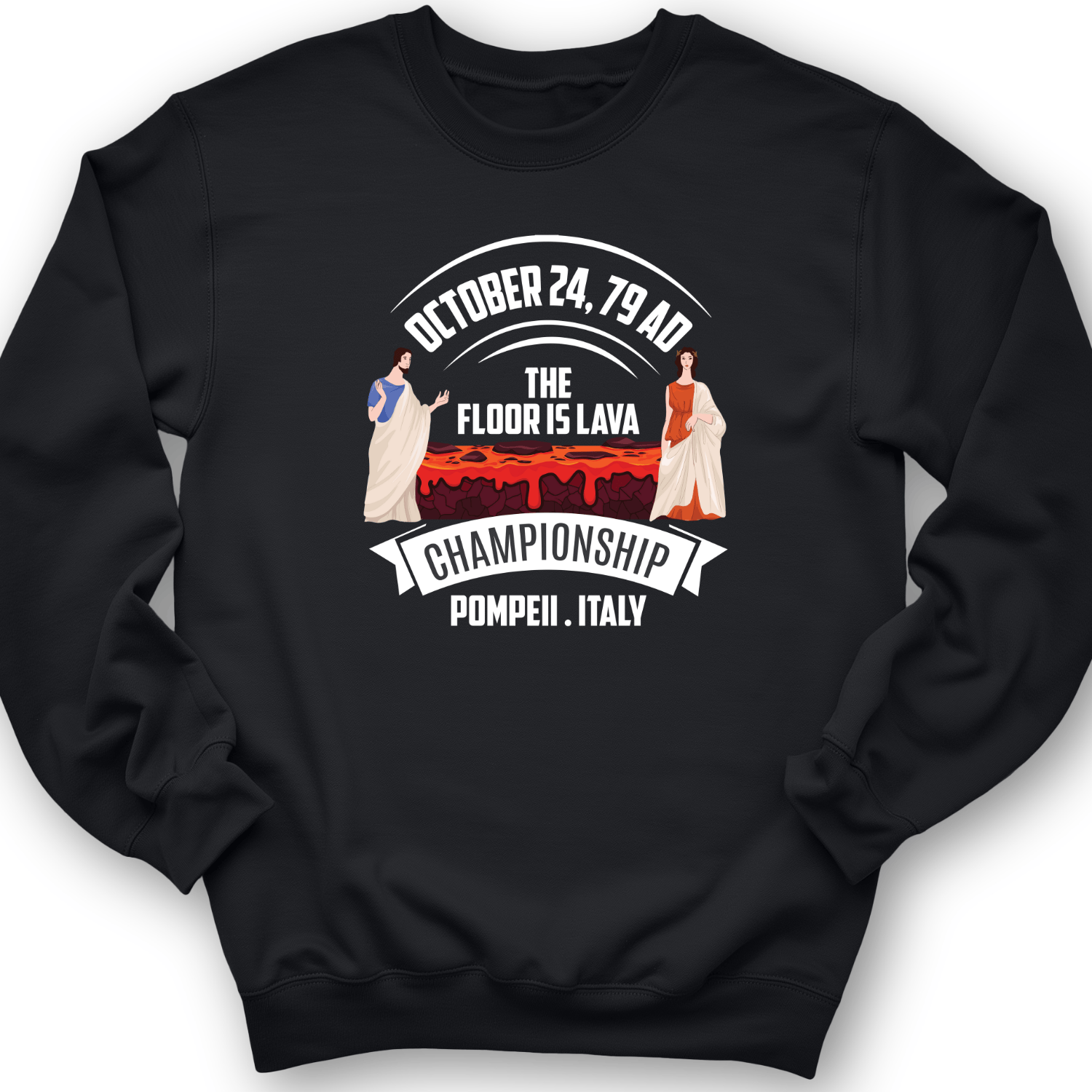 Floor Is Lava Crewneck