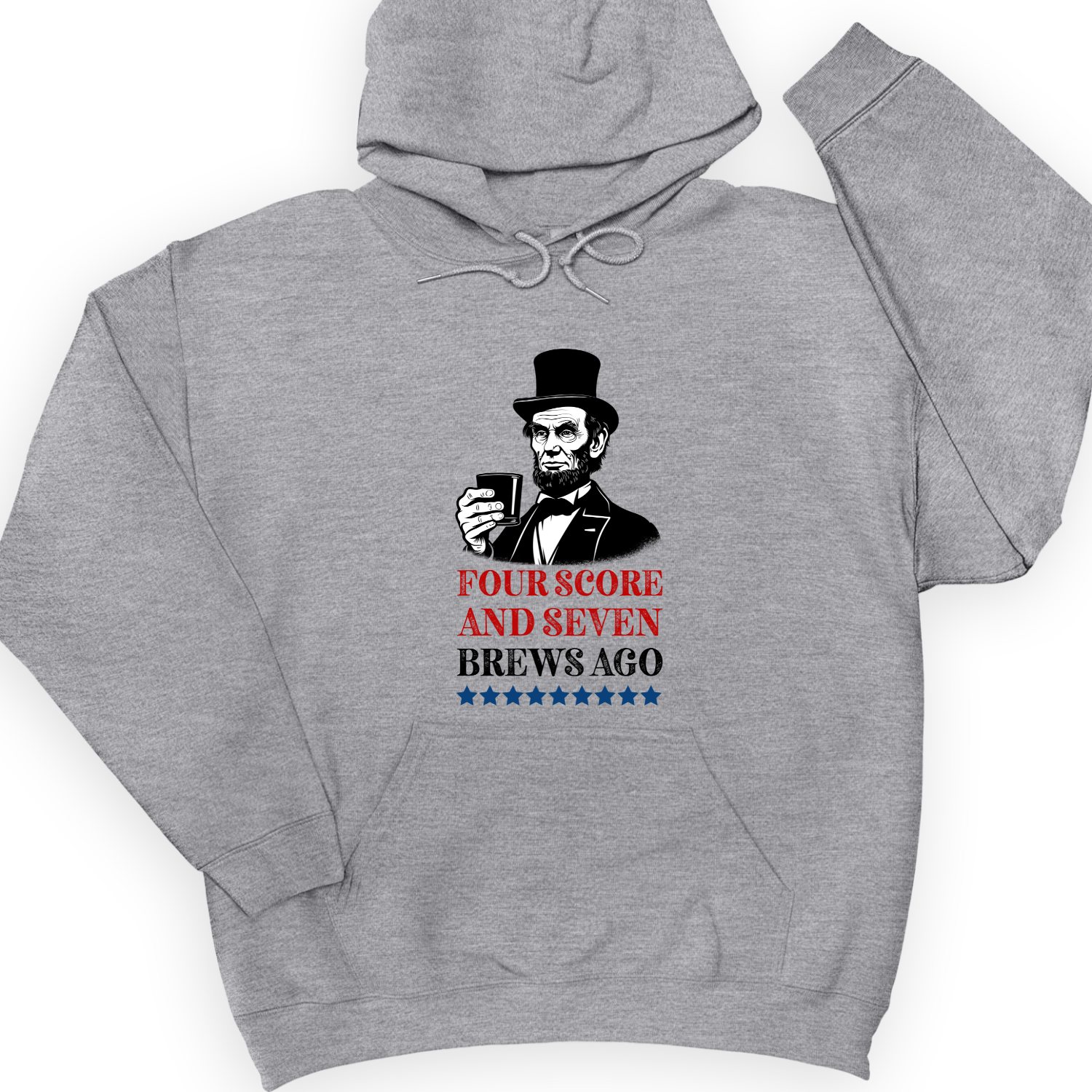 Four Score and Seven Brews Ago Hoodie