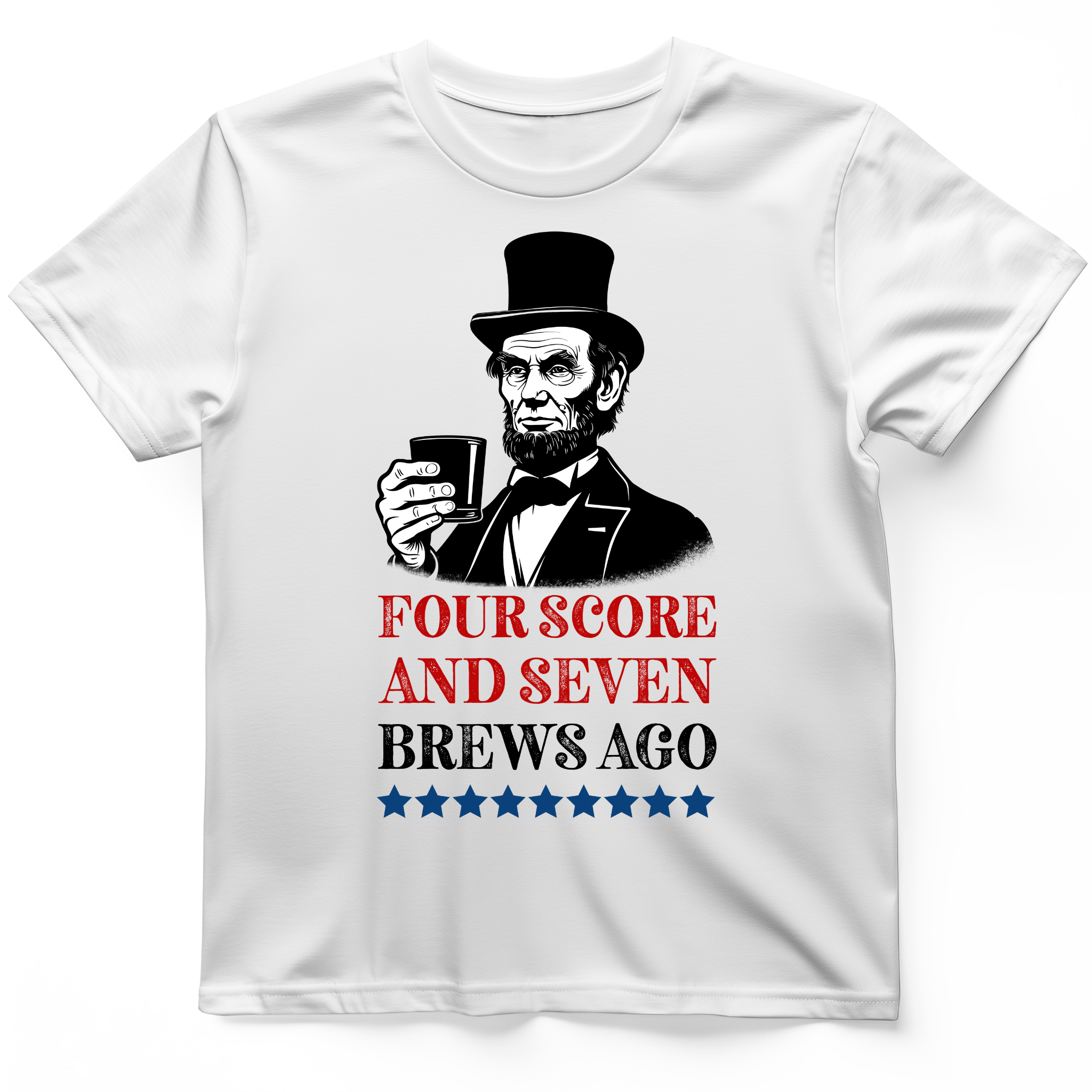Four Score and Seven Brews Ago T-Shirt