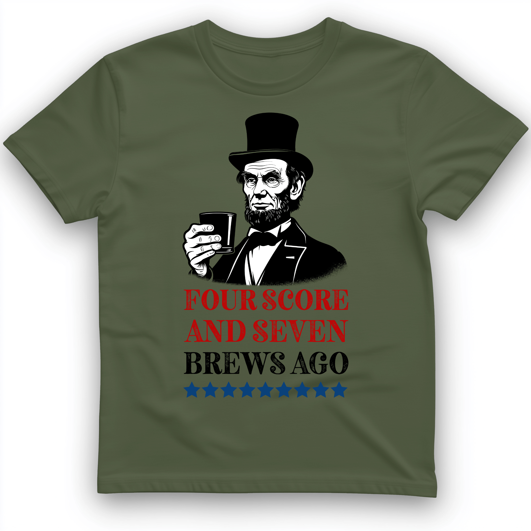 Four Score and Seven Brews Ago T-Shirt