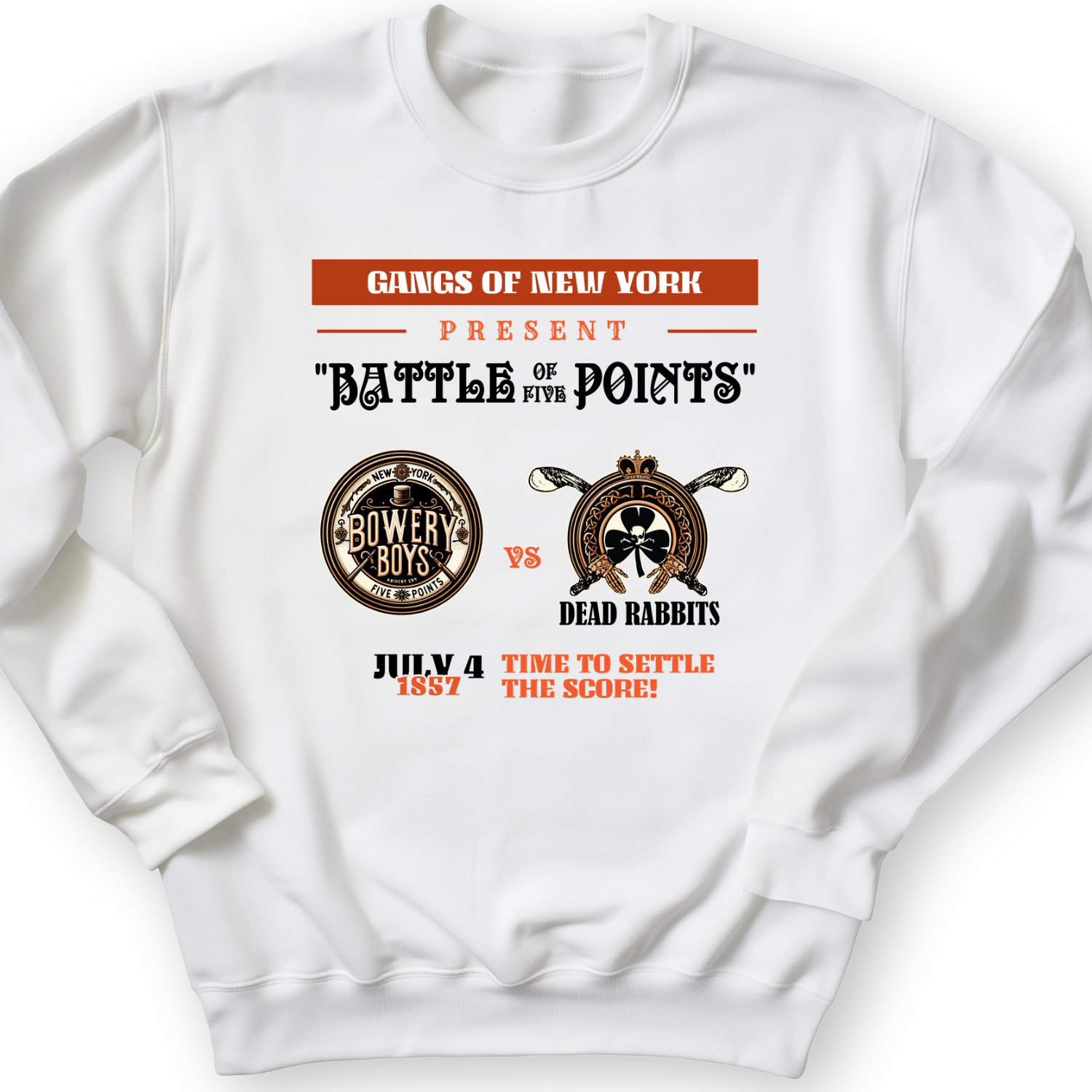 Gangs of New York Crewneck
