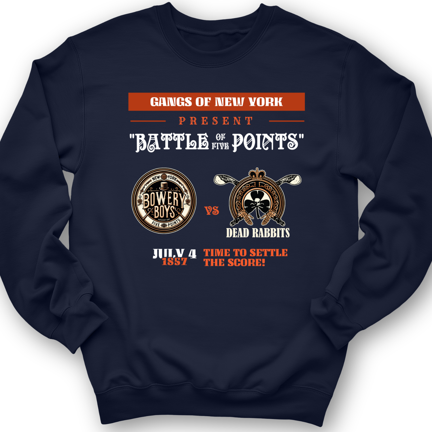 Gangs of New York Crewneck