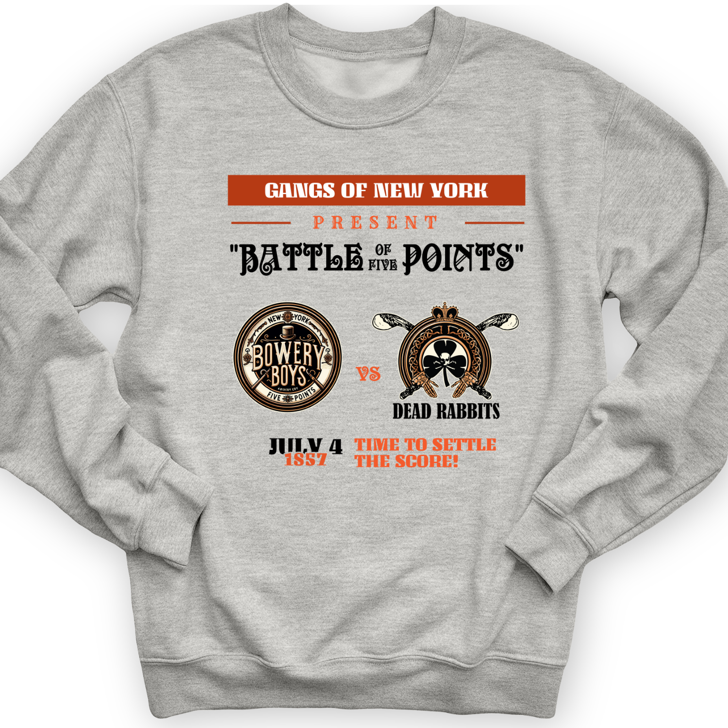 Gangs of New York Crewneck