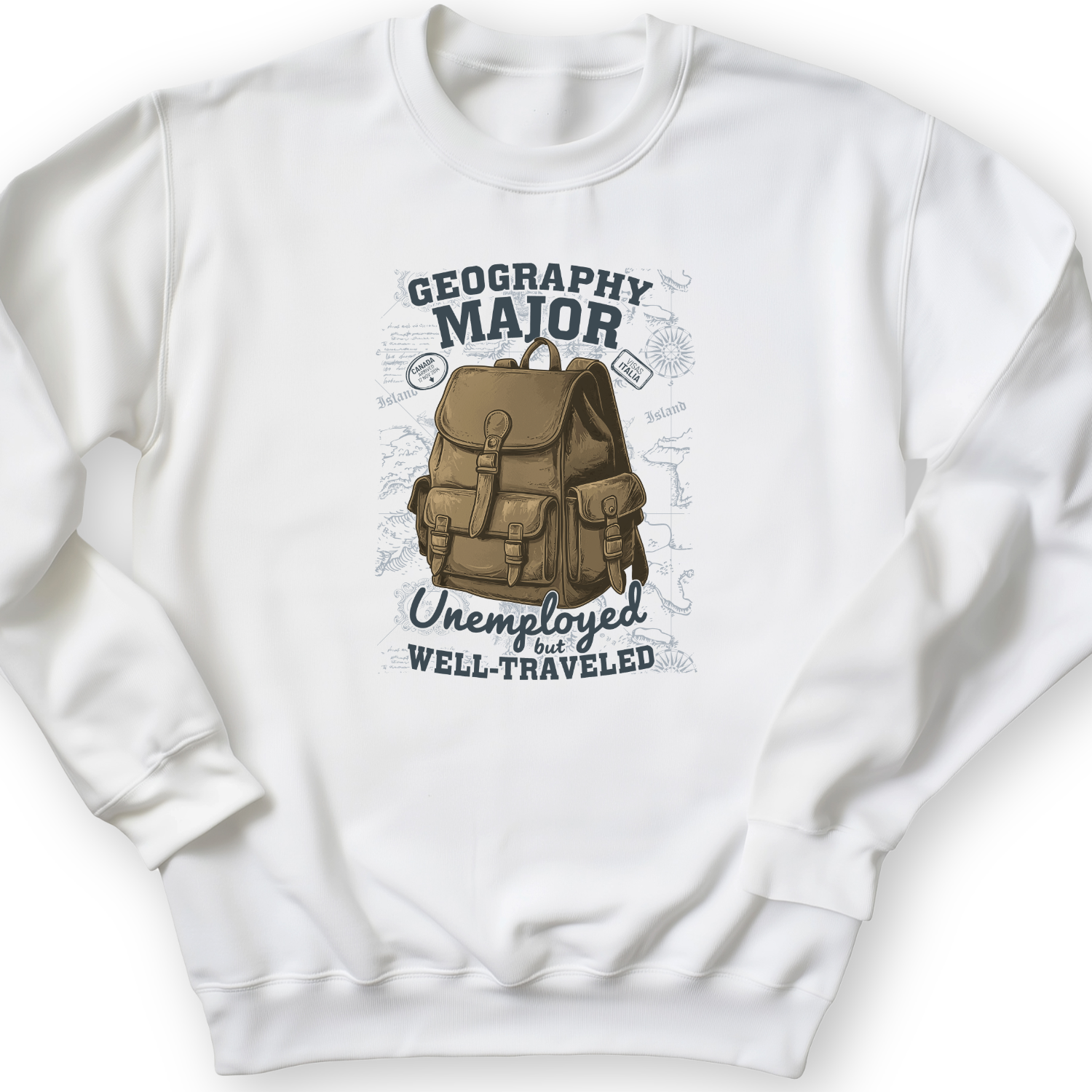 Geography Major Crewneck