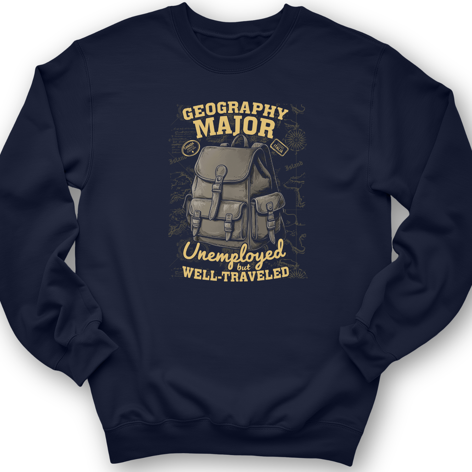Geography Major Crewneck