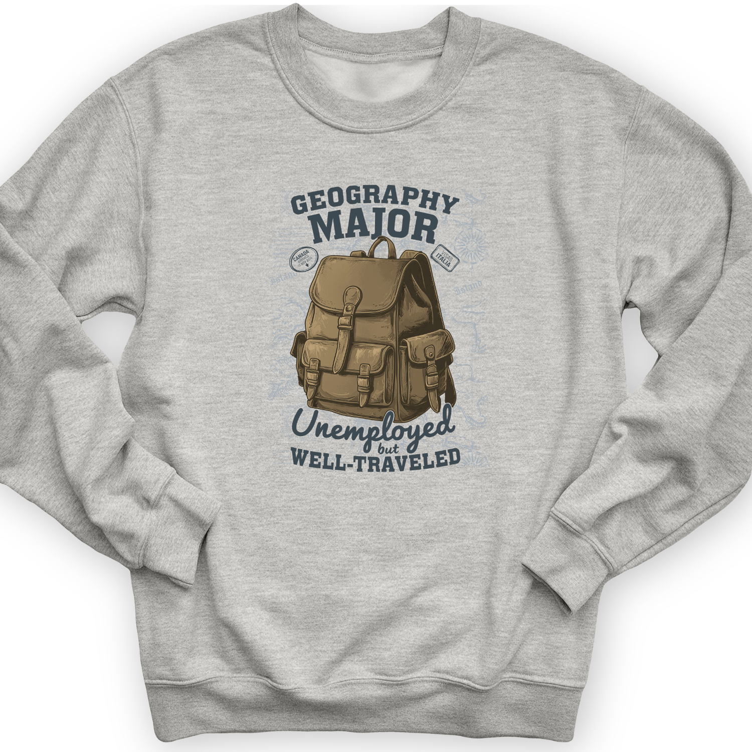 Geography Major Crewneck