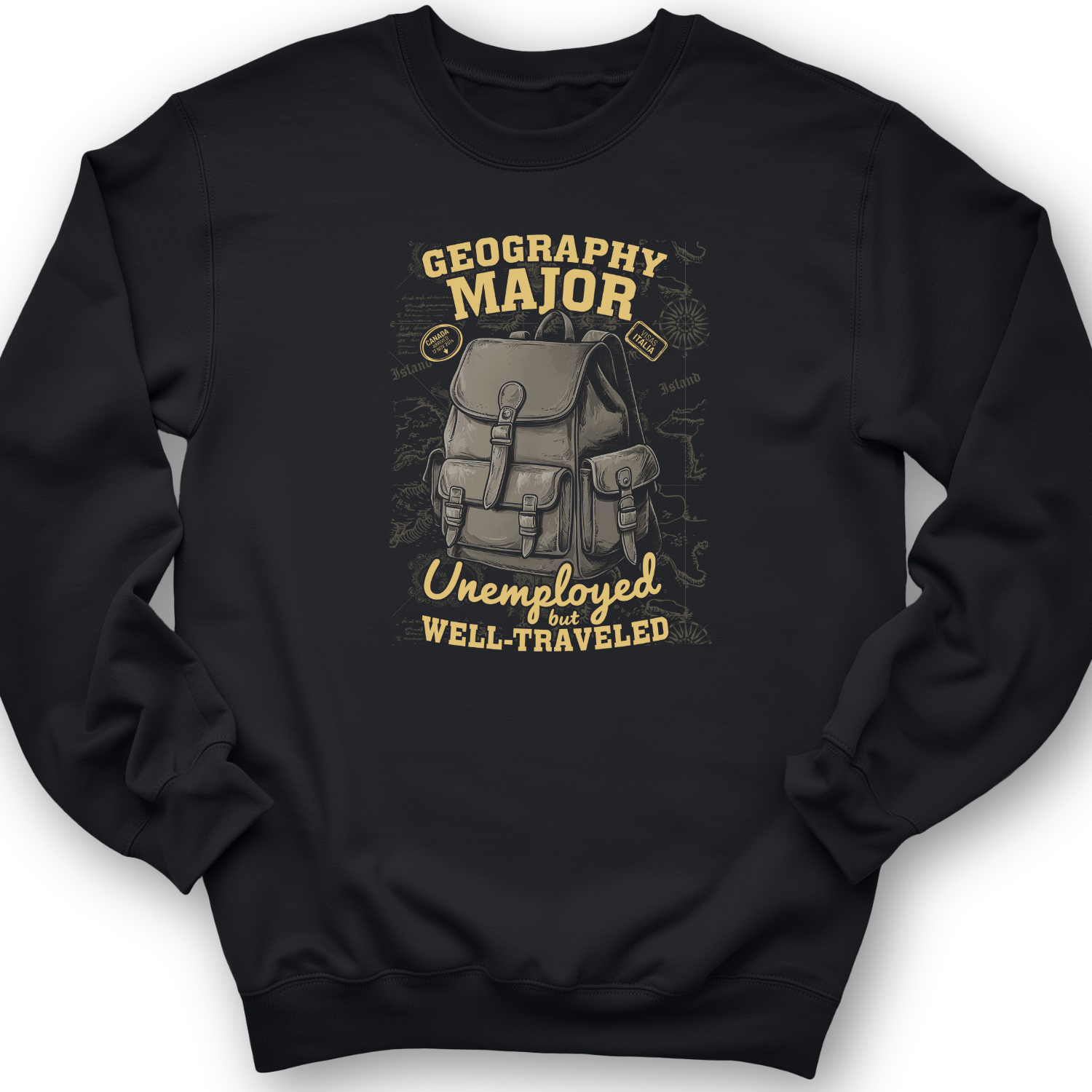 Geography Major Crewneck
