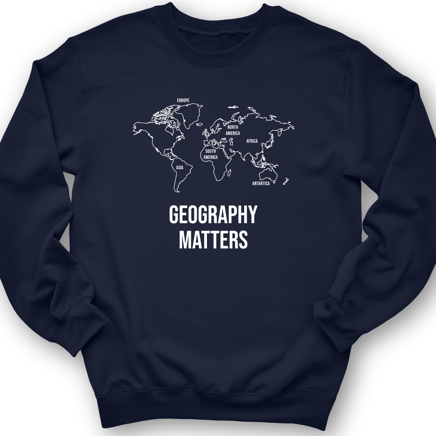 Geography Matters Crewneck