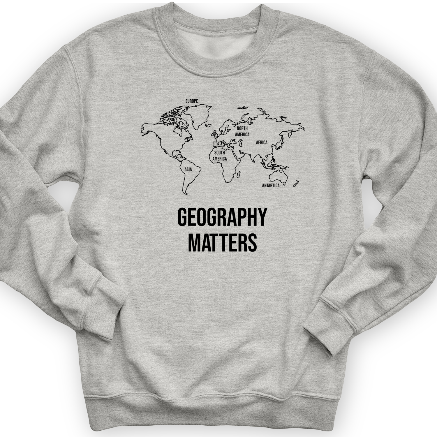 Geography Matters Crewneck