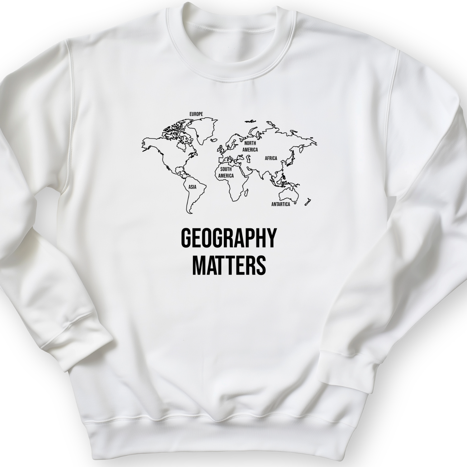 Geography Matters Crewneck