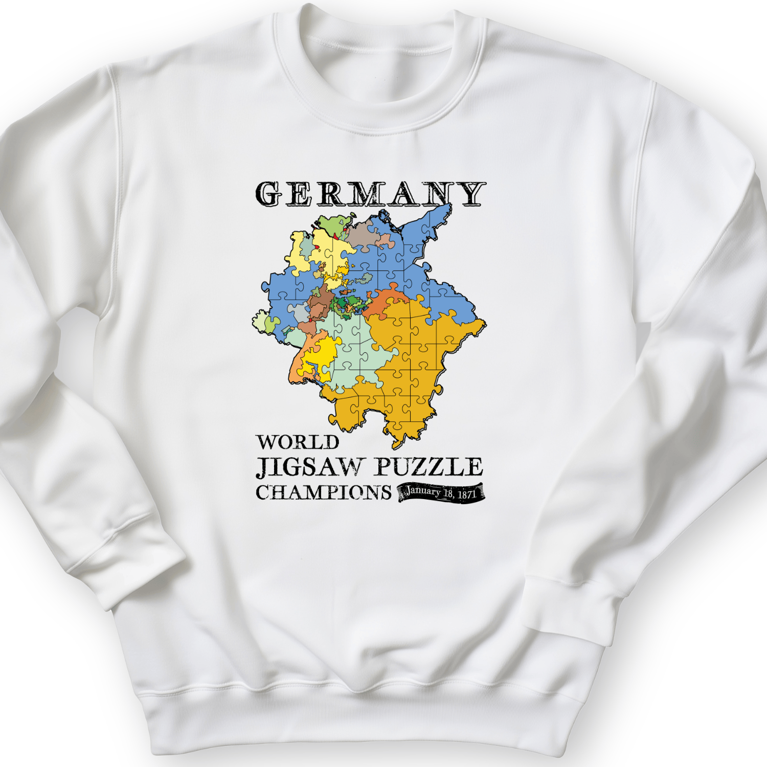 Germany Jigsaw Champion Crewneck
