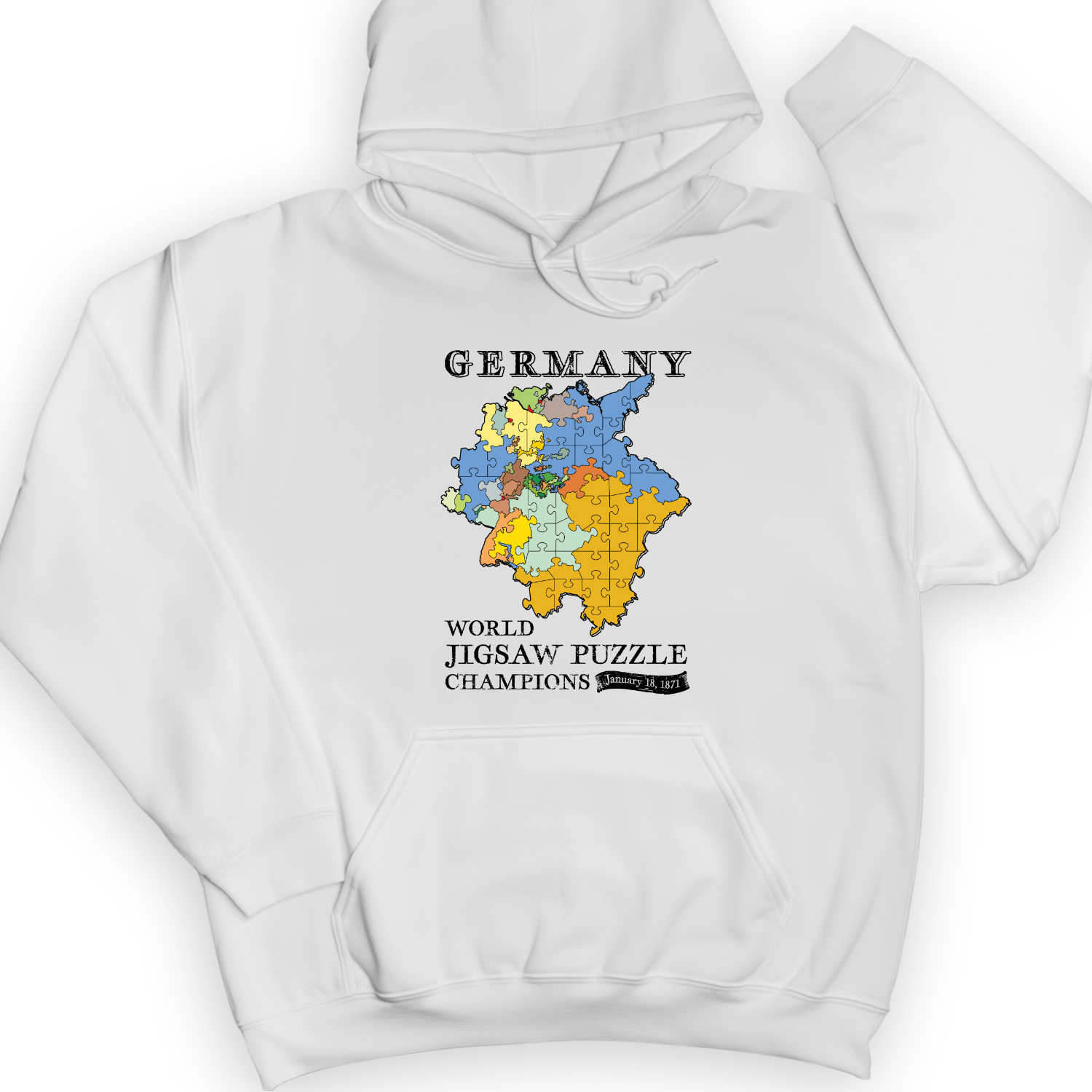 Germany Jigsaw Champion Hoodie