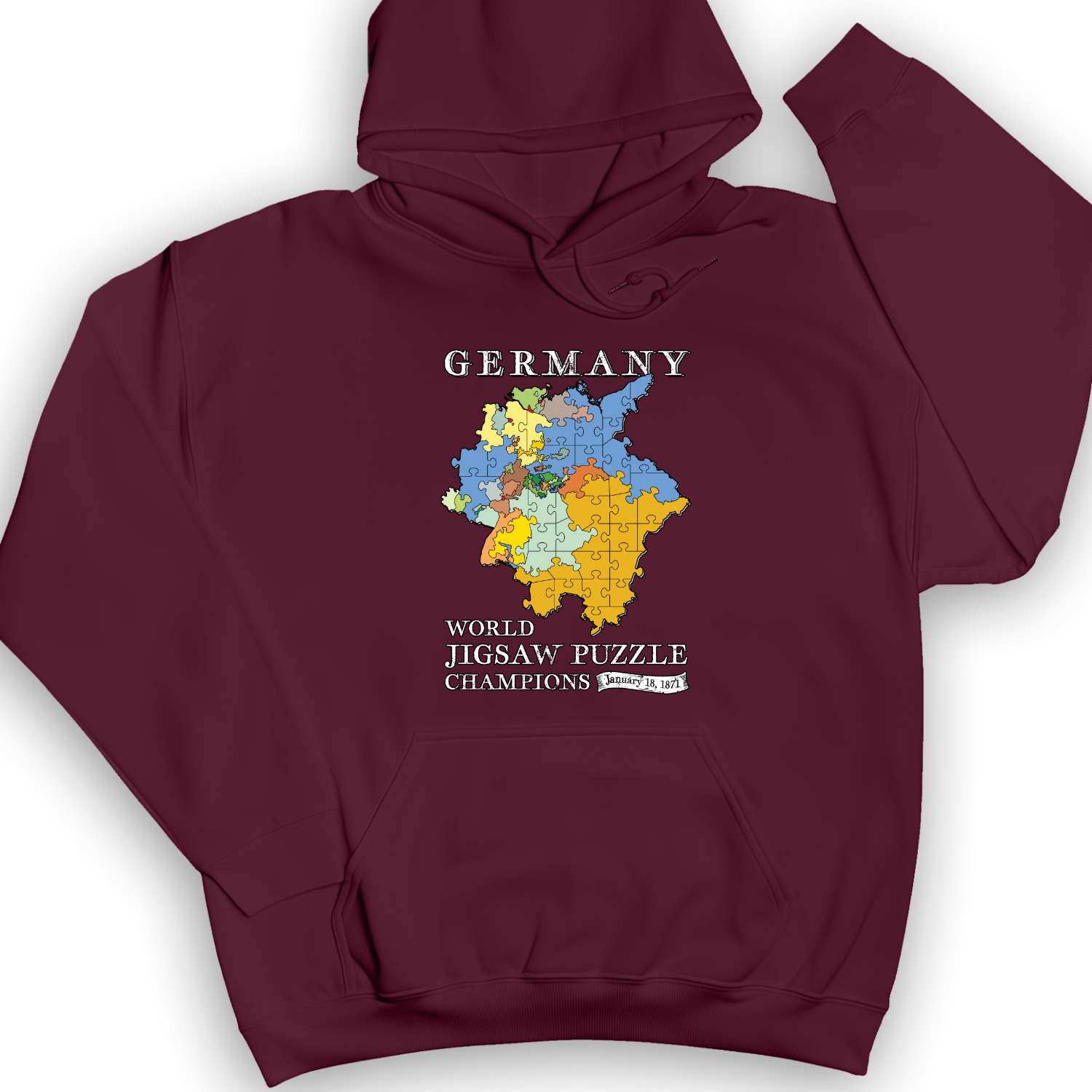 Germany Jigsaw Champion Hoodie
