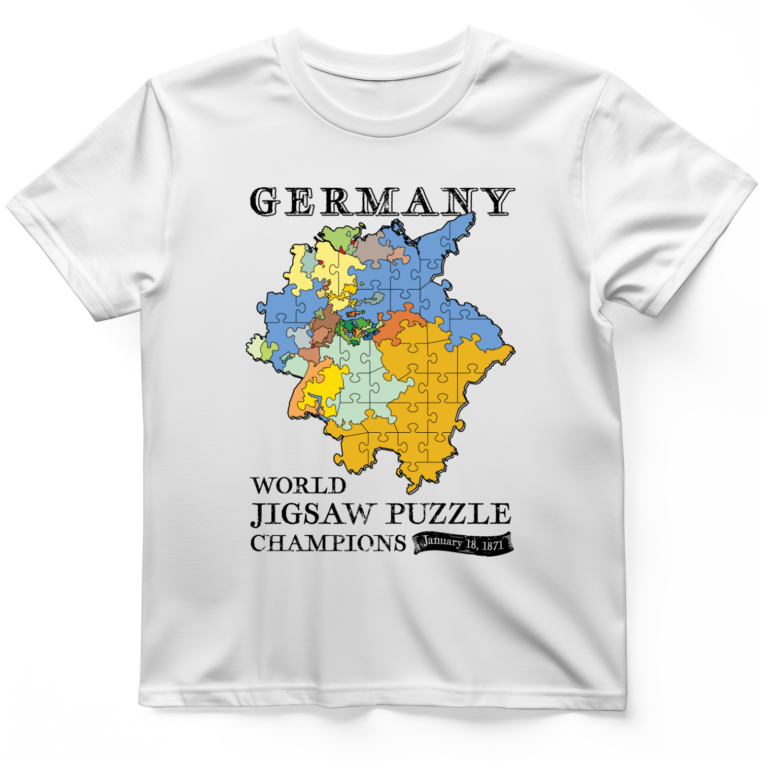 Germany Jigsaw Champion T-Shirt