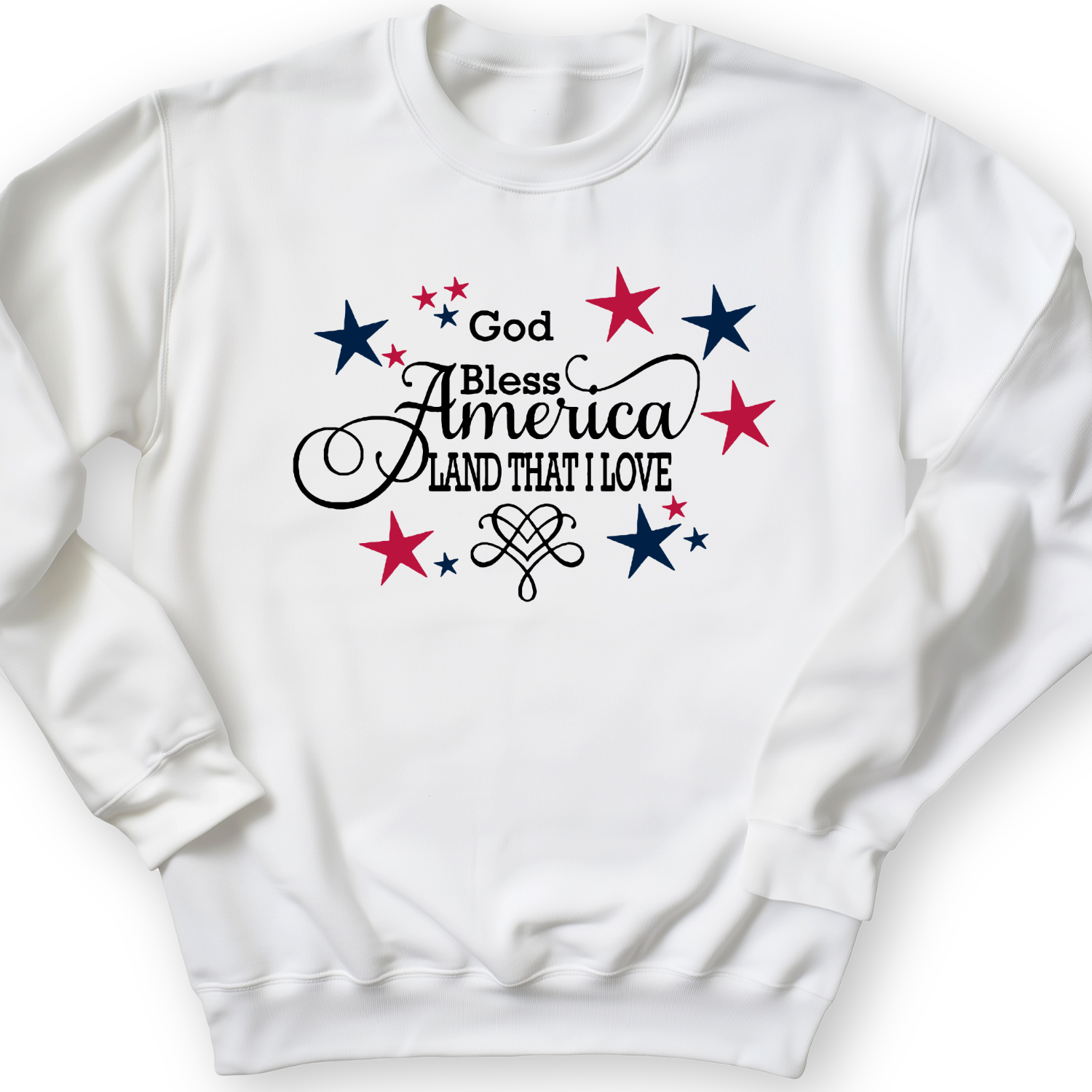 God Bless America Crewneck