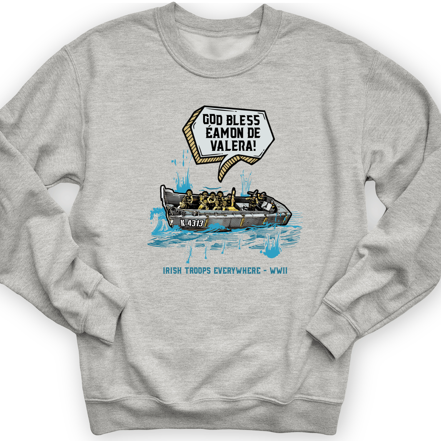God Bless Eamon De Valera Crewneck