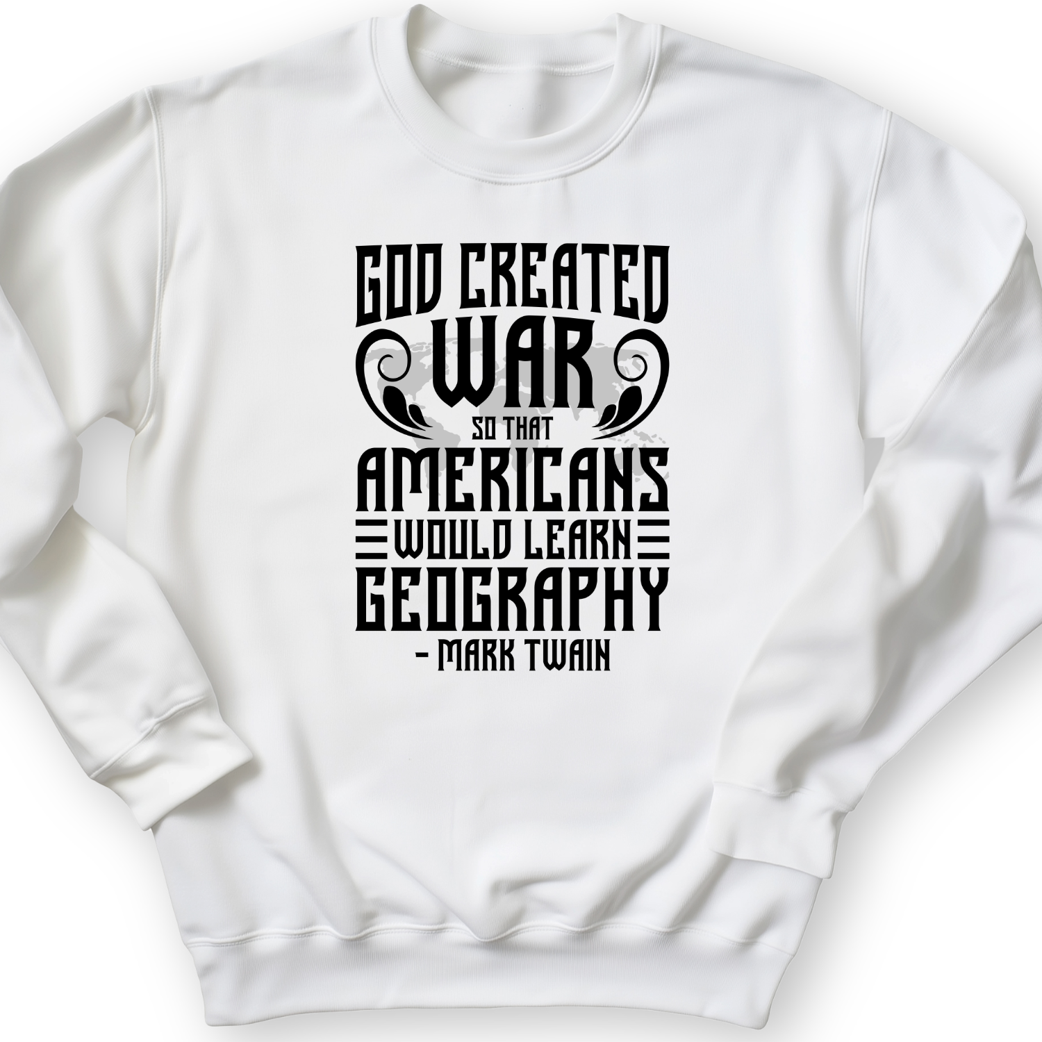 God Created War Crewneck