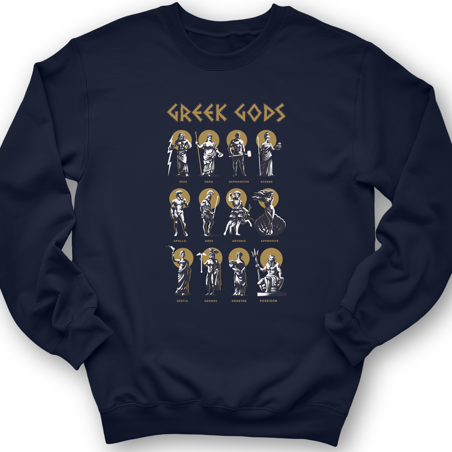 Greek Gods Crewneck