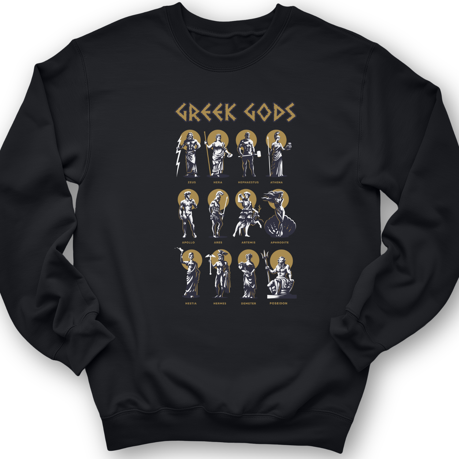 Greek Gods Crewneck