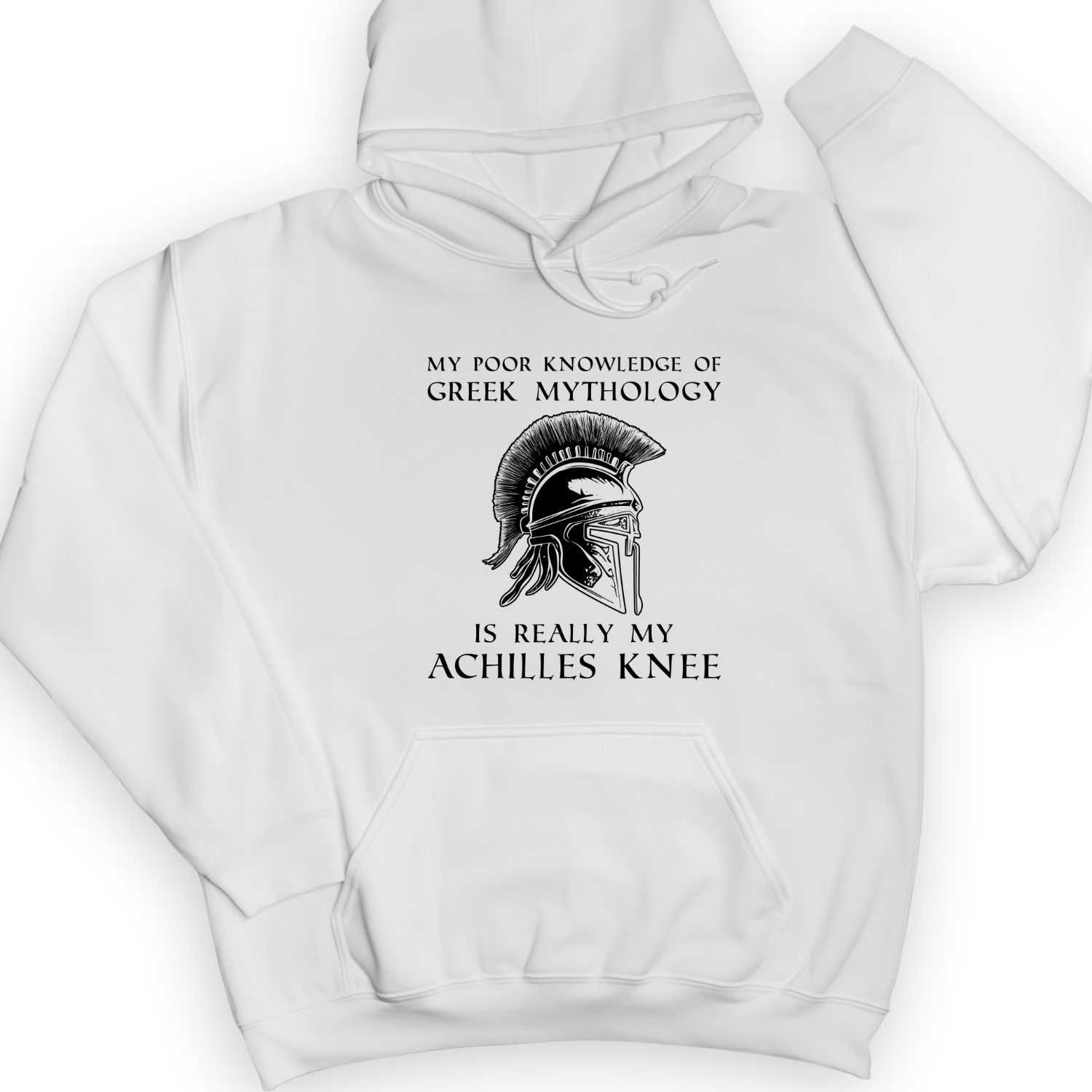 Greek Mythology Achilles Knee Hoodie