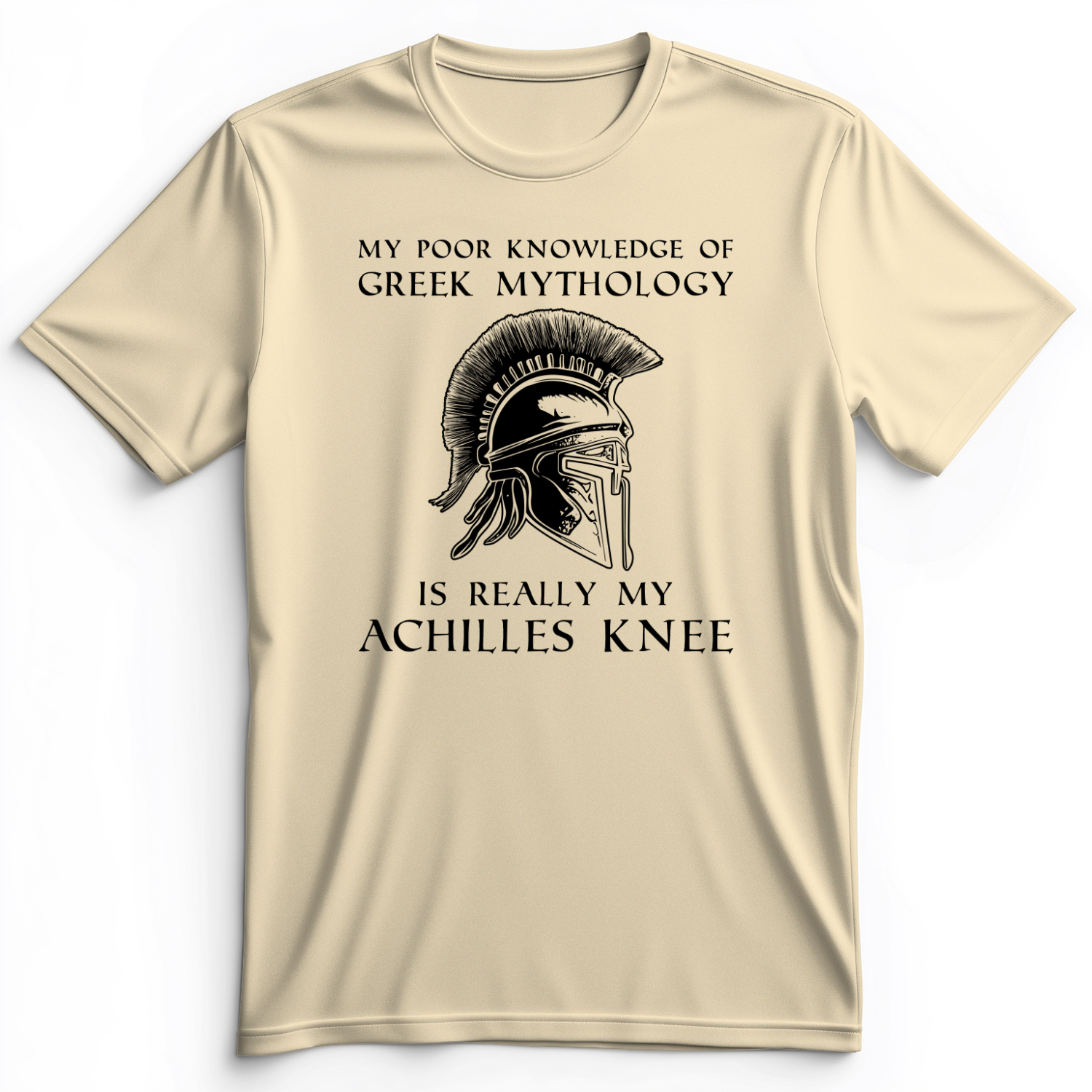Greek Mythology Achilles Knee Premium Tee