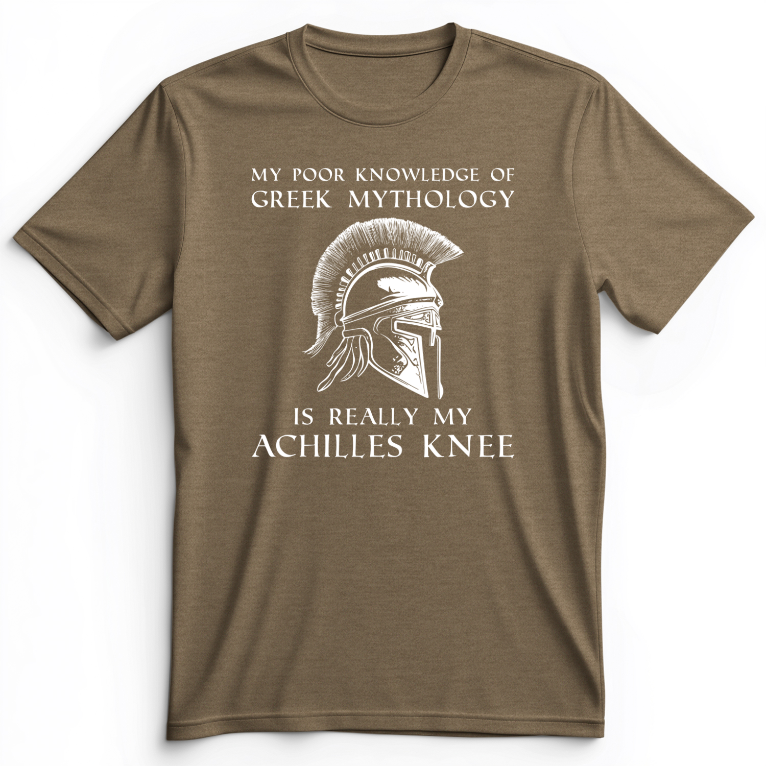 Greek Mythology Achilles Knee Premium Tee