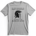Greek Mythology Achilles Knee Premium Tee