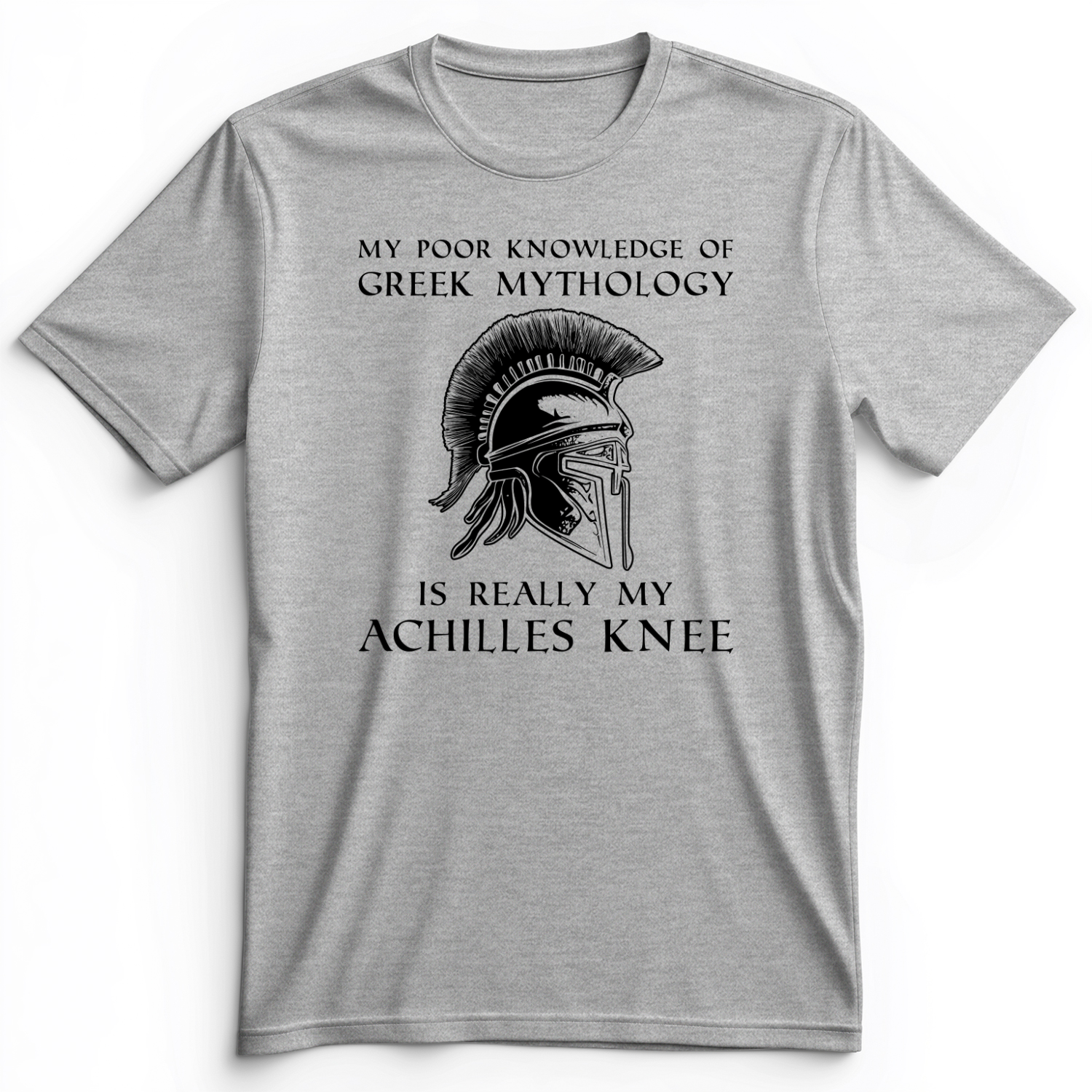 Greek Mythology Achilles Knee Premium Tee