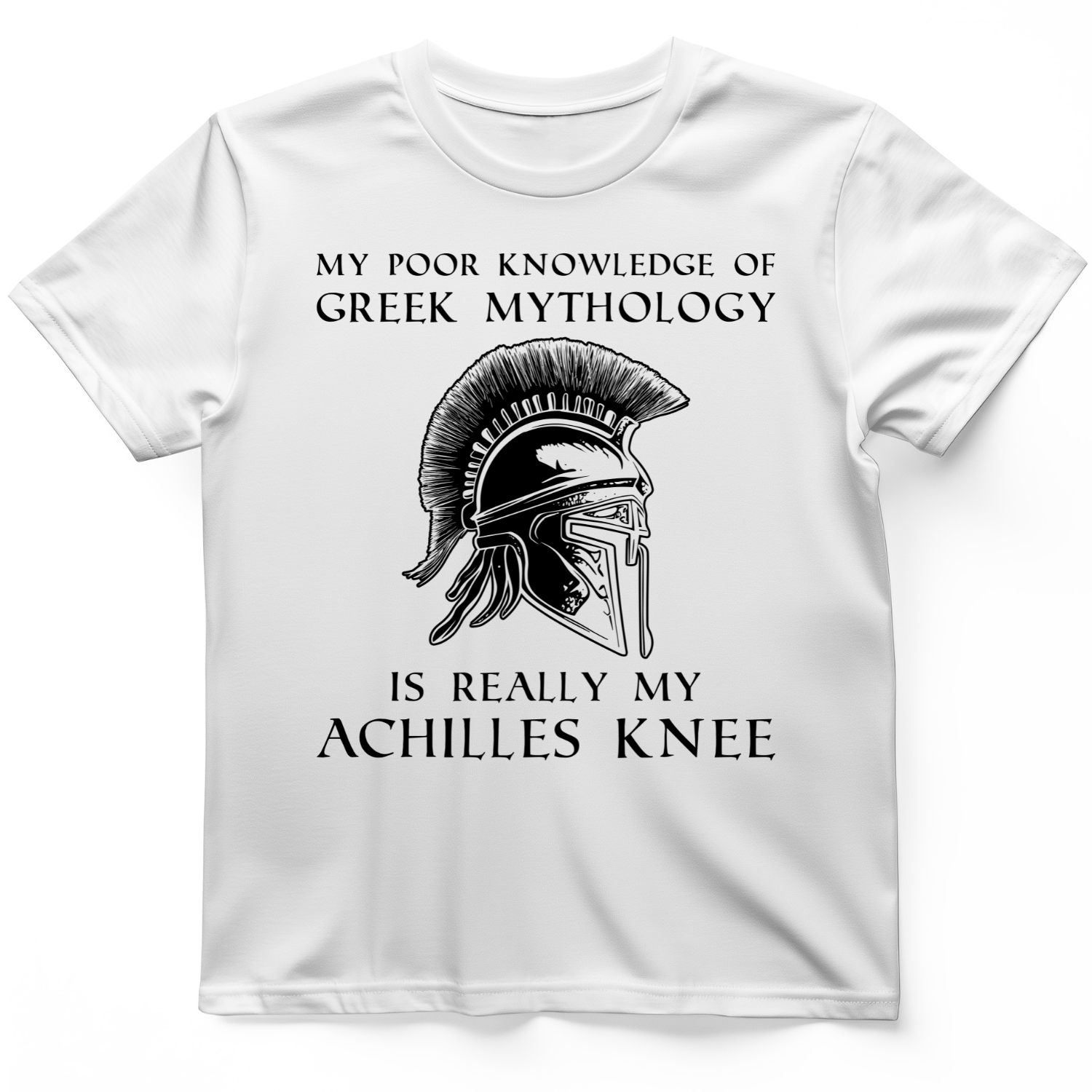 Greek Mythology Achilles Knee T-Shirt