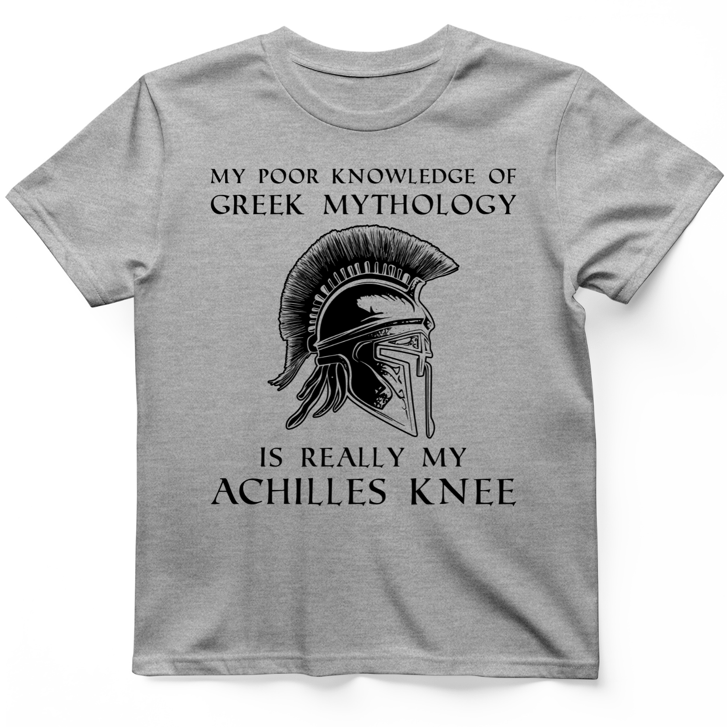 Greek Mythology Achilles Knee T-Shirt