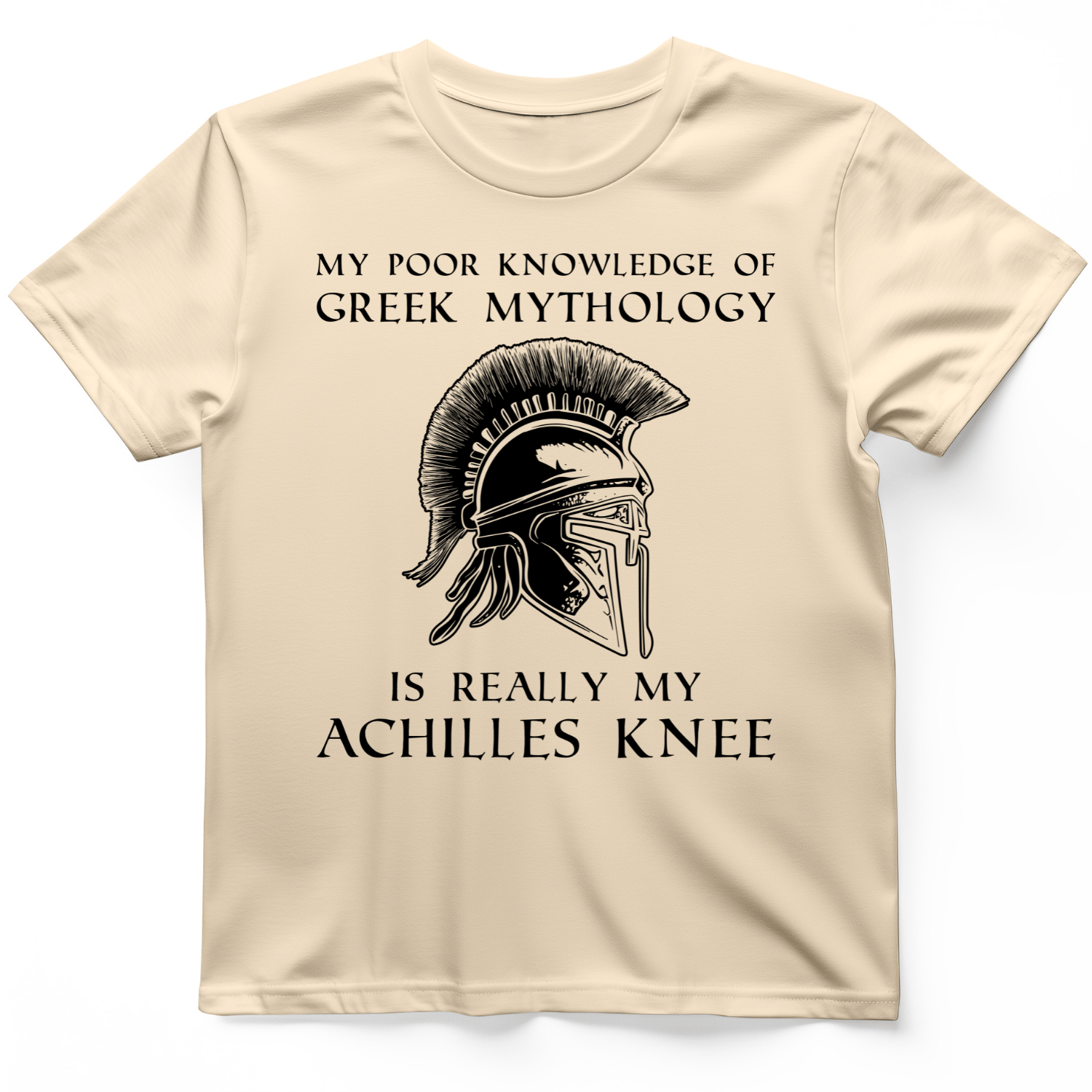 Greek Mythology Achilles Knee T-Shirt