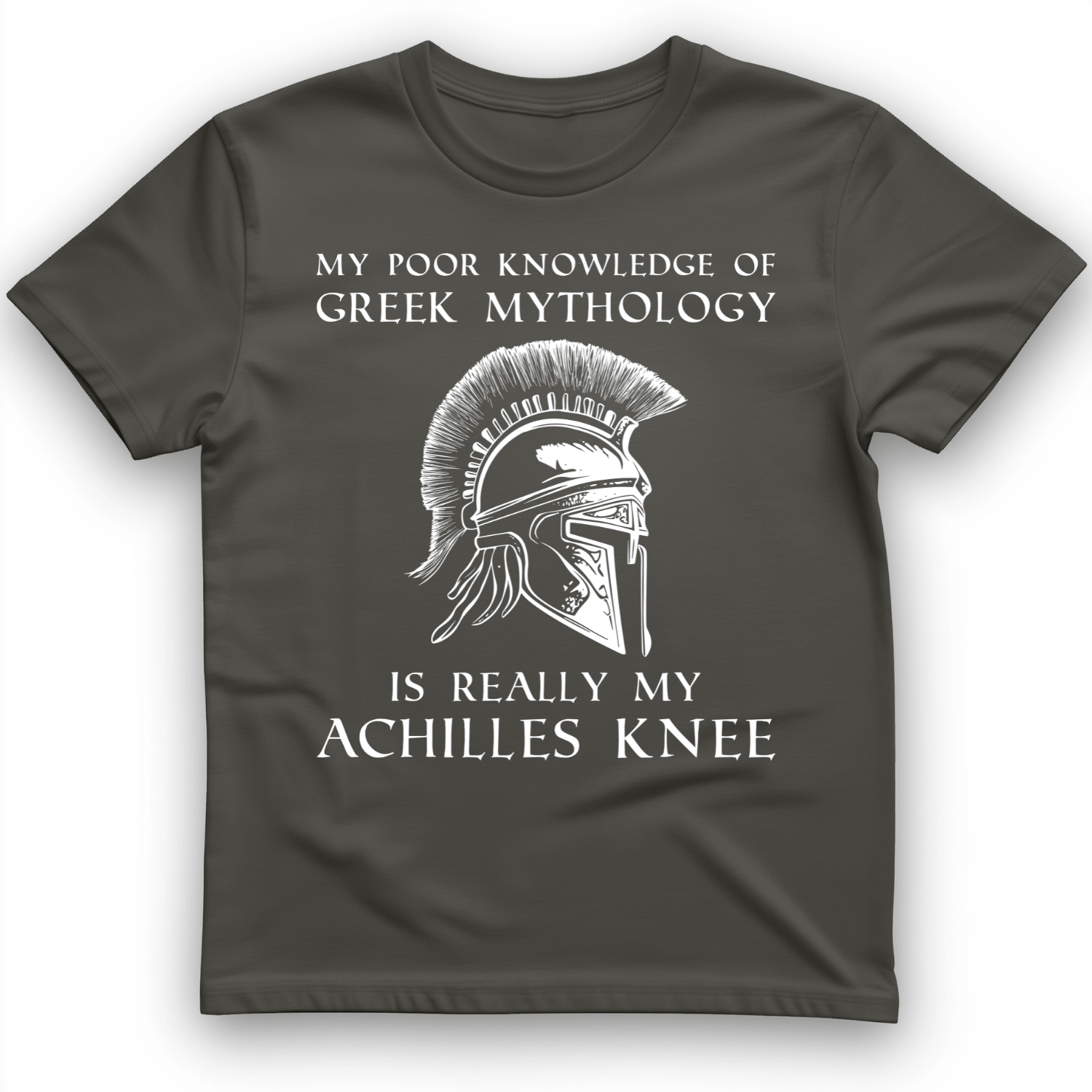 Greek Mythology Achilles Knee T-Shirt