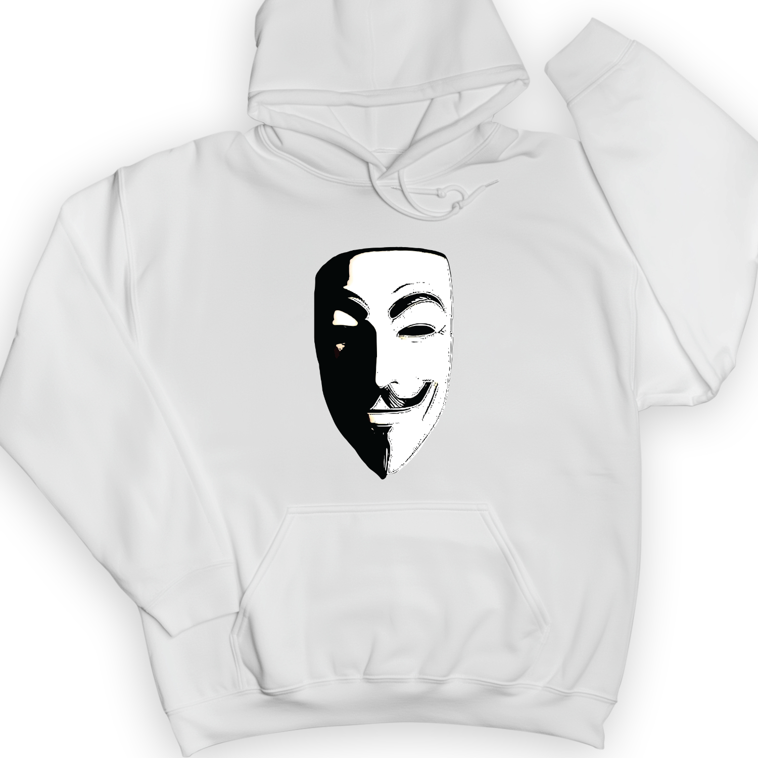 Guy Fawkes Mask Hoodie