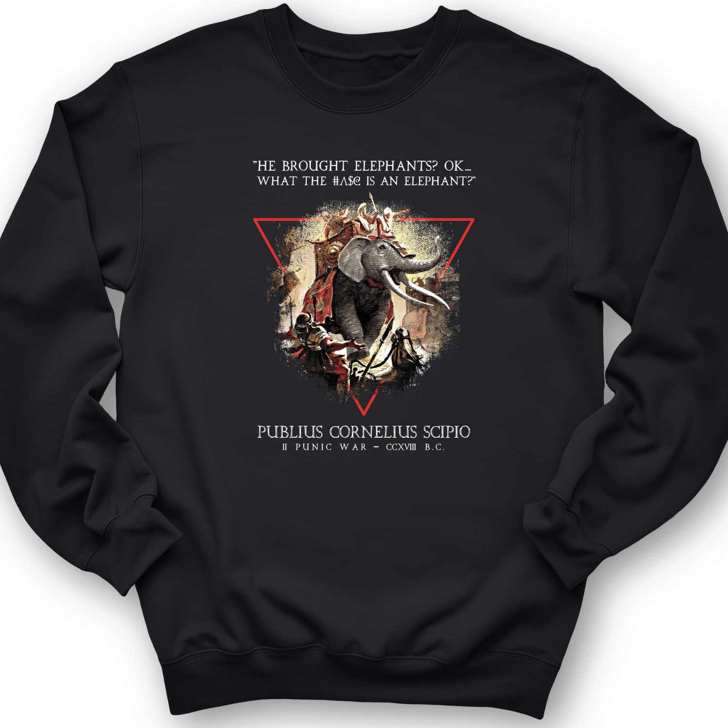 Hannibal Elephants Crewneck