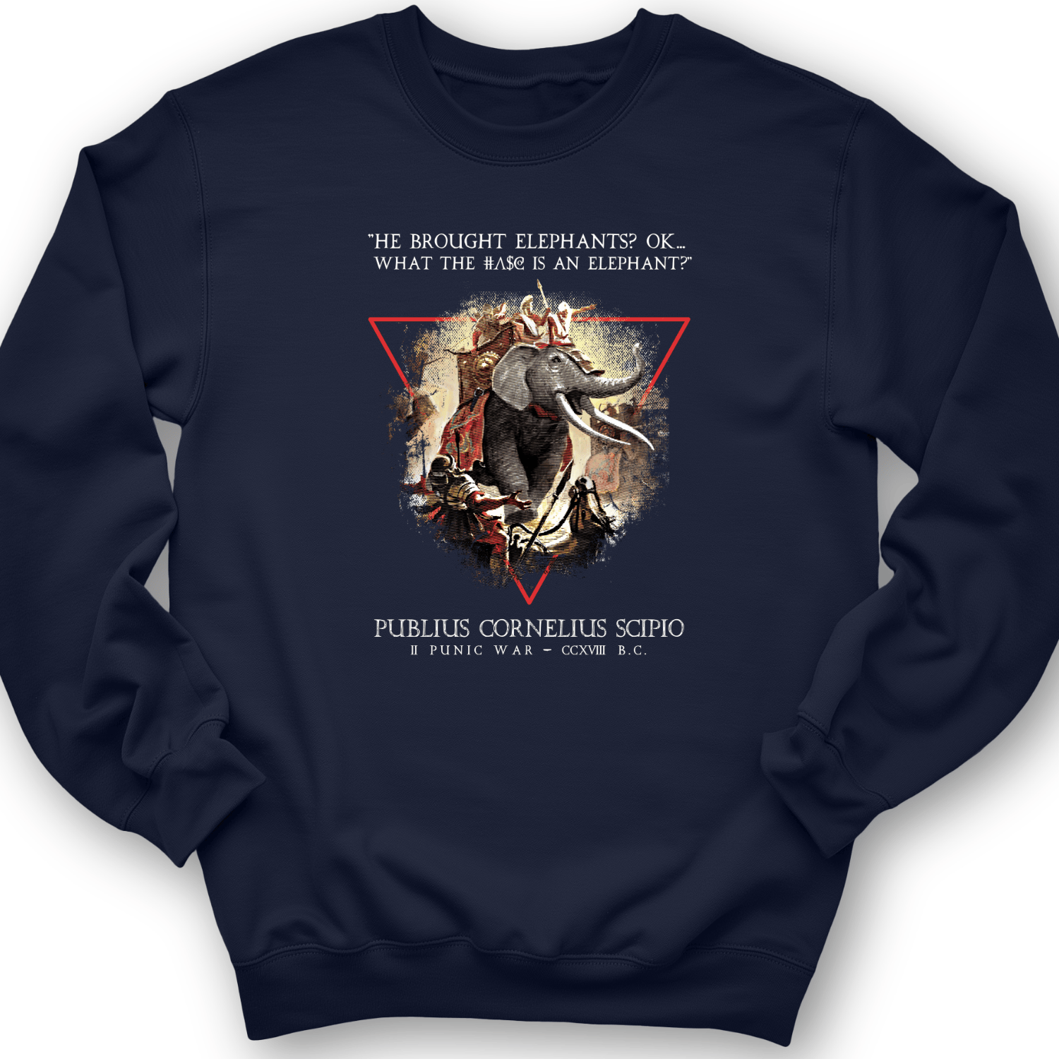 Hannibal Elephants Crewneck
