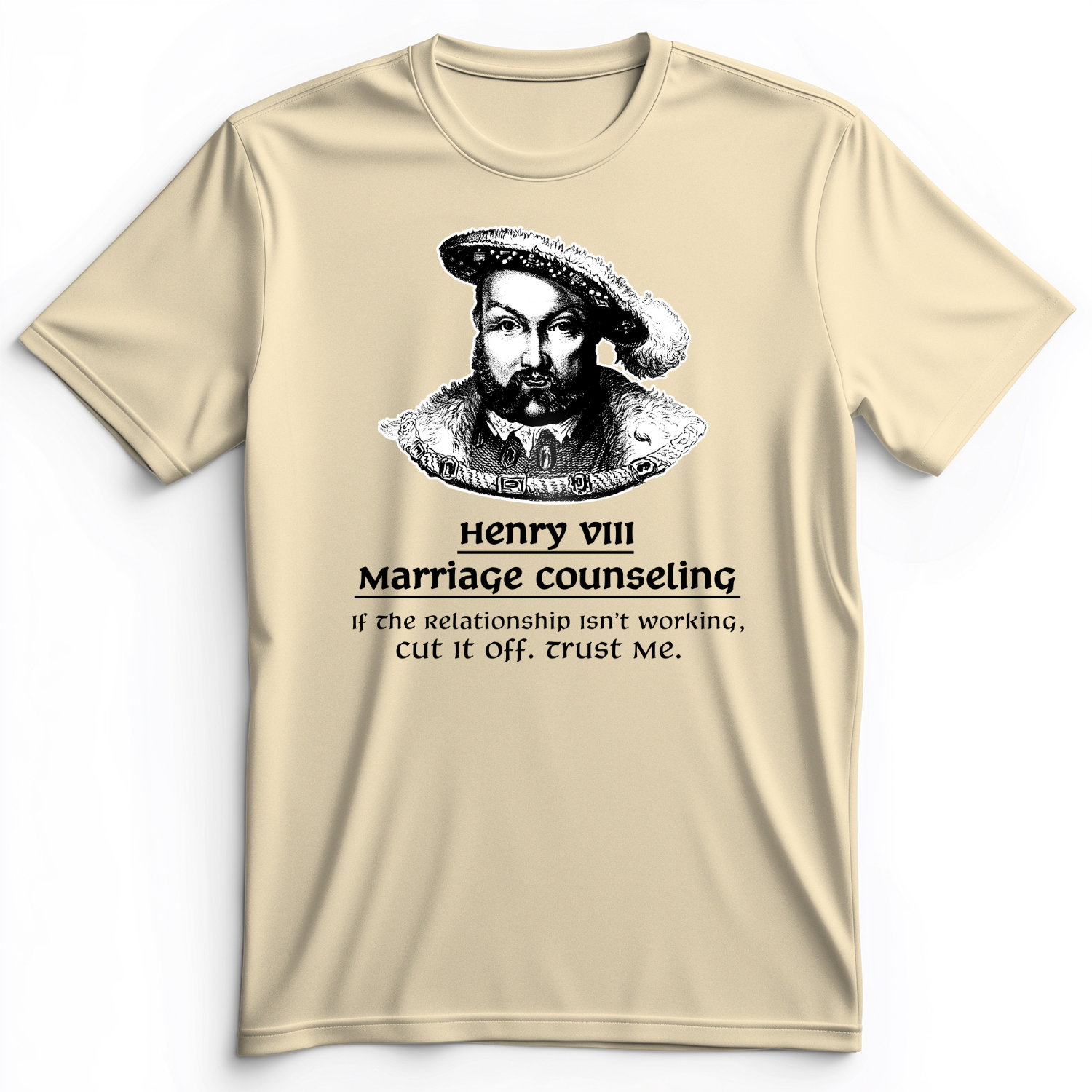 Henry VIII Cut It Off Premium Tee