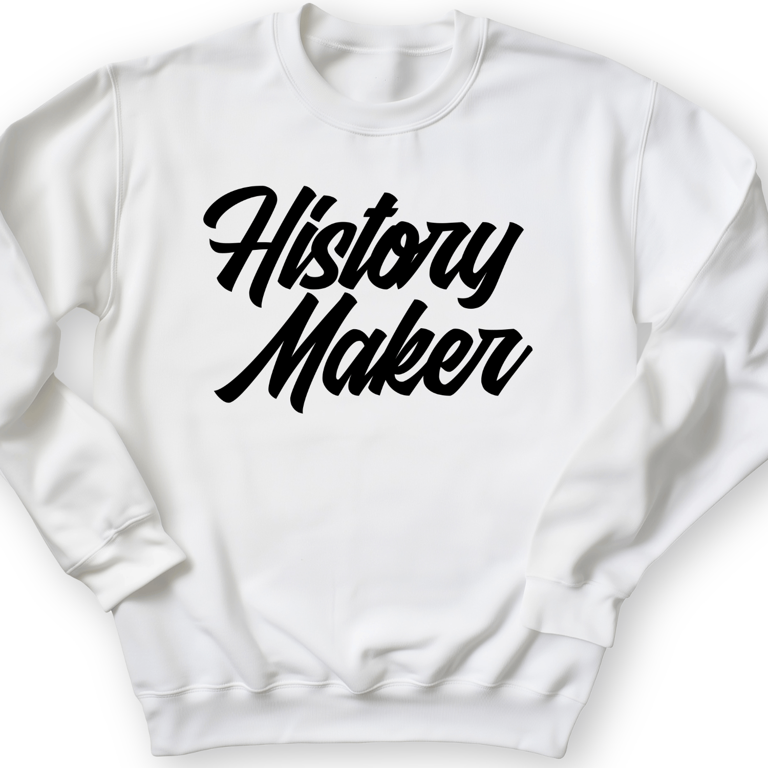 History Maker Cursive Crewneck
