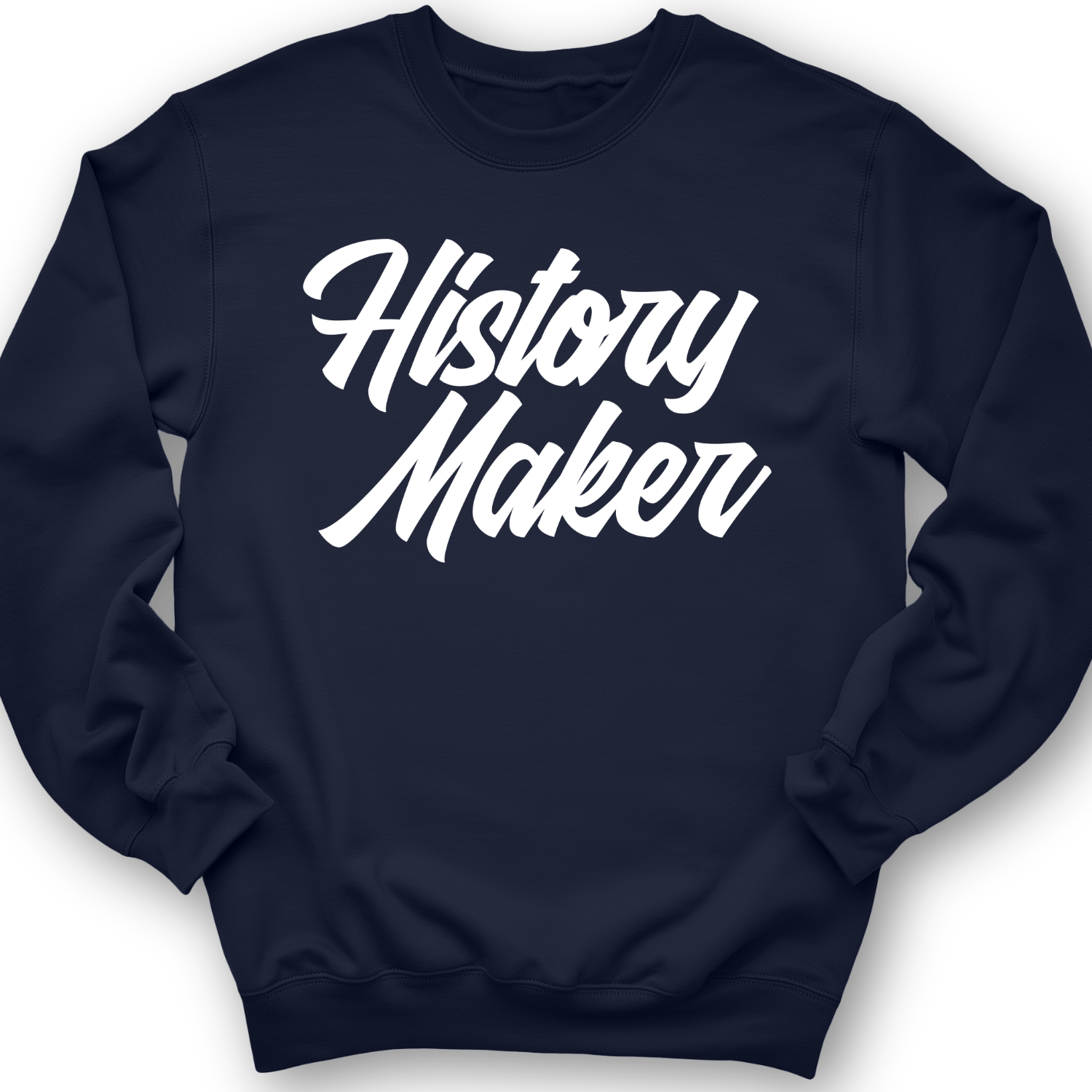 History Maker Cursive Crewneck