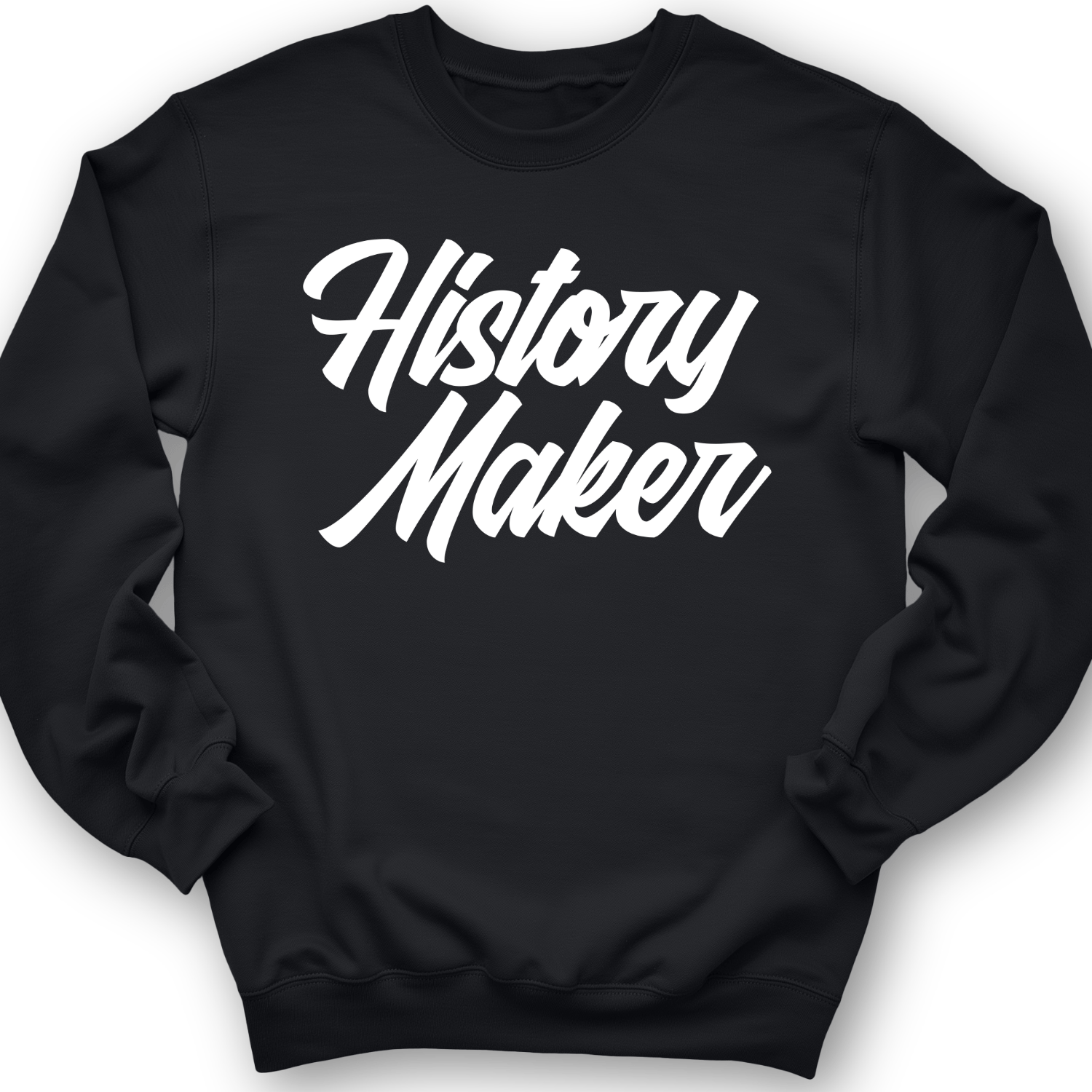 History Maker Cursive Crewneck