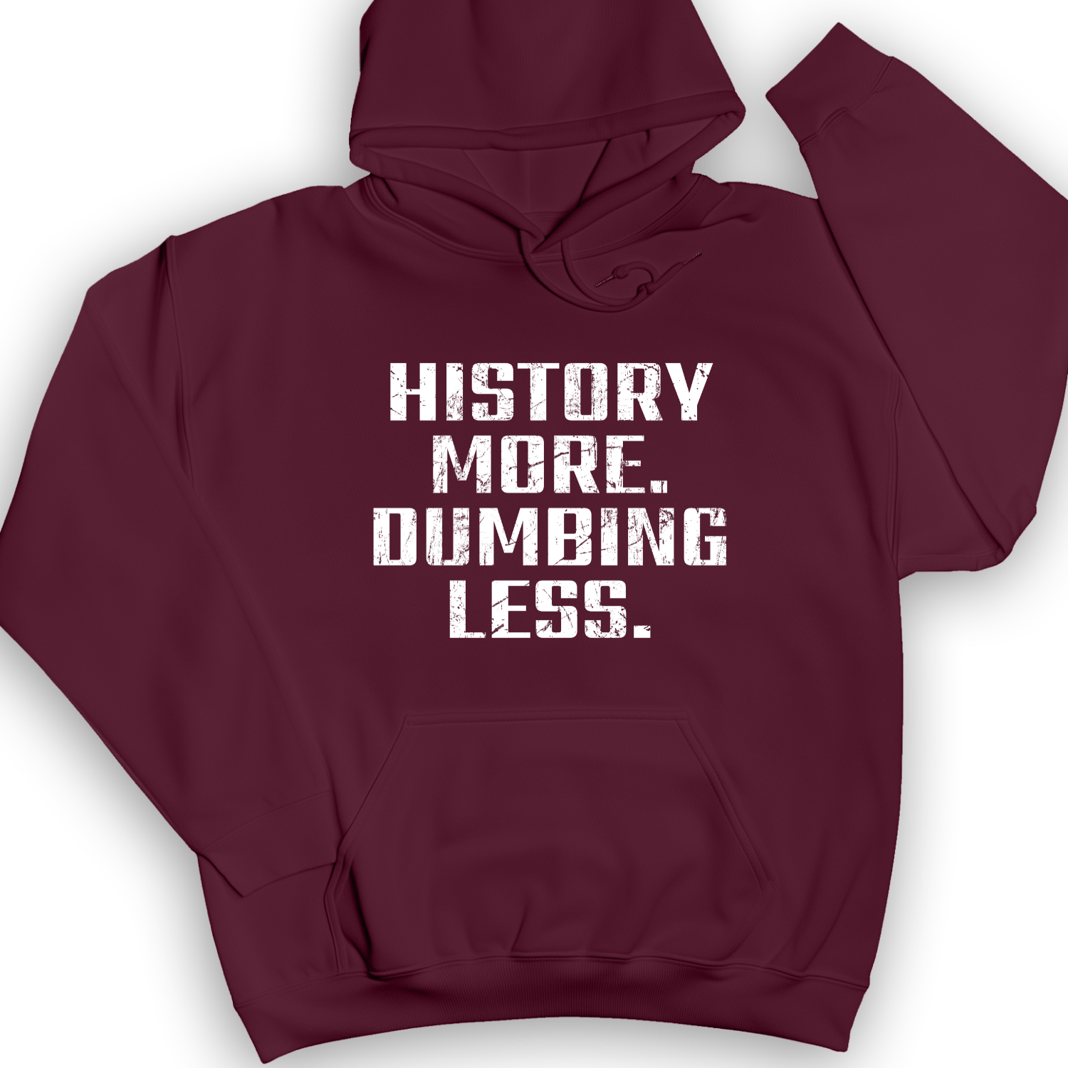 History More Dumbing Less Hoodie