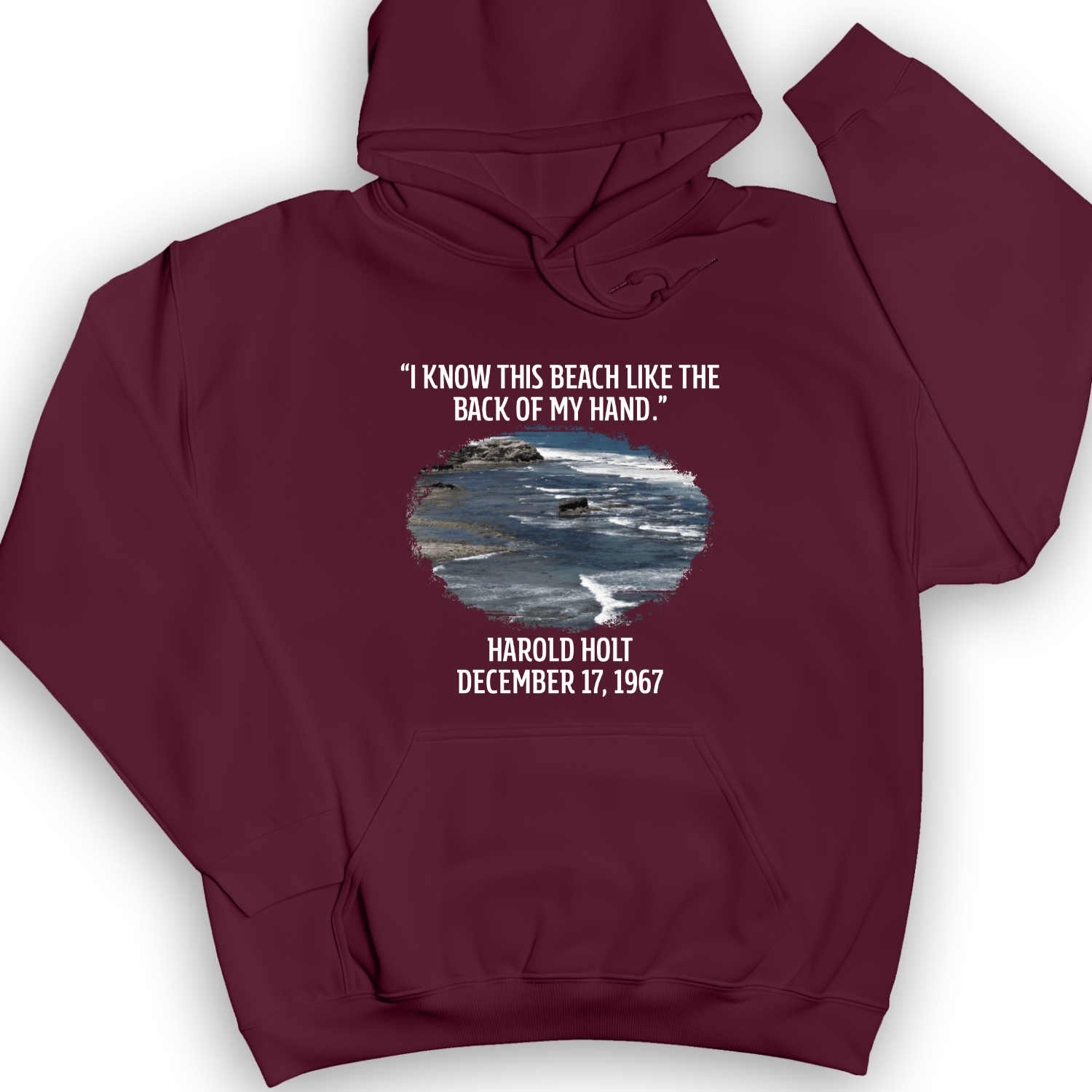 I Know This Beach Hoodie