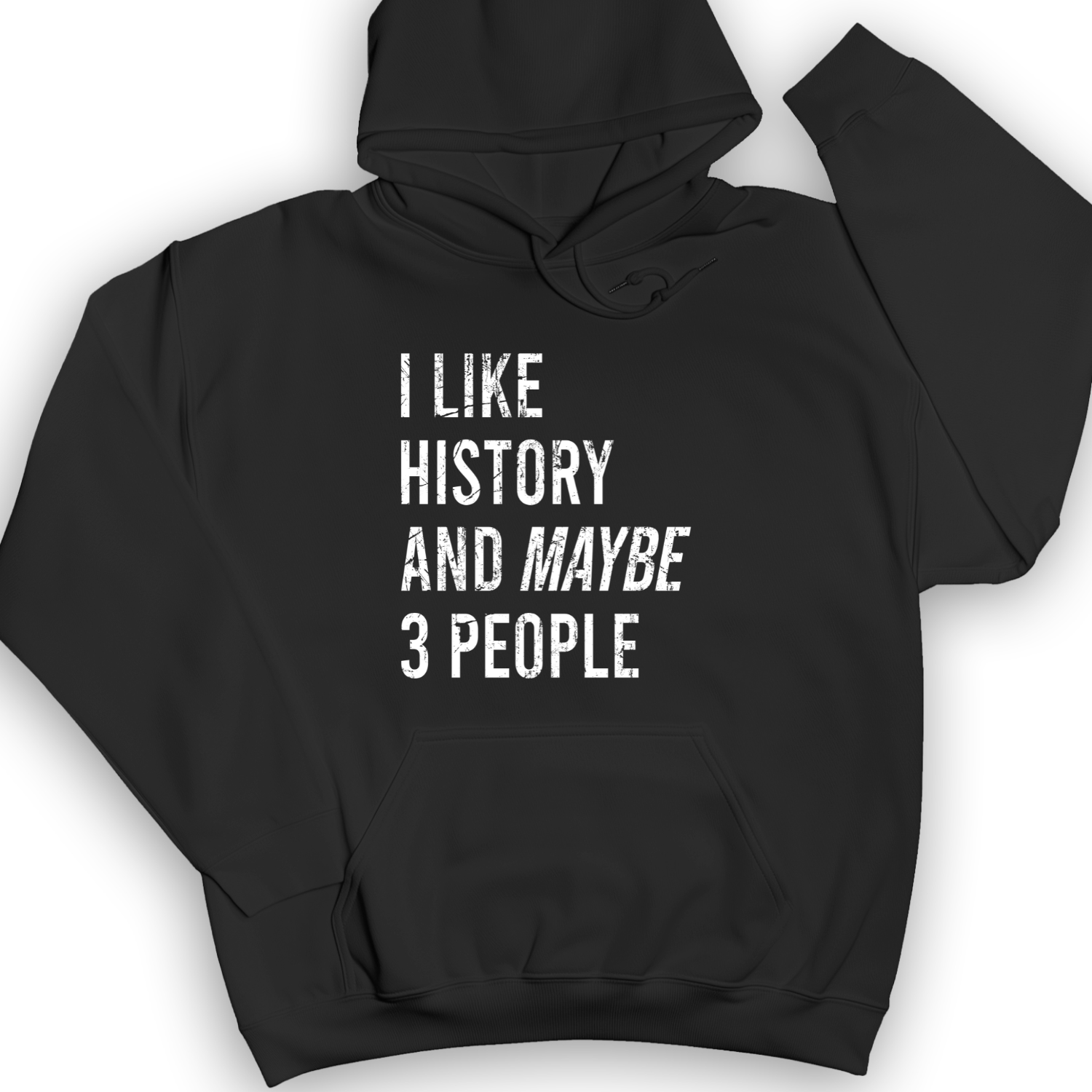 I Like History And Maybe 3 People Hoodie