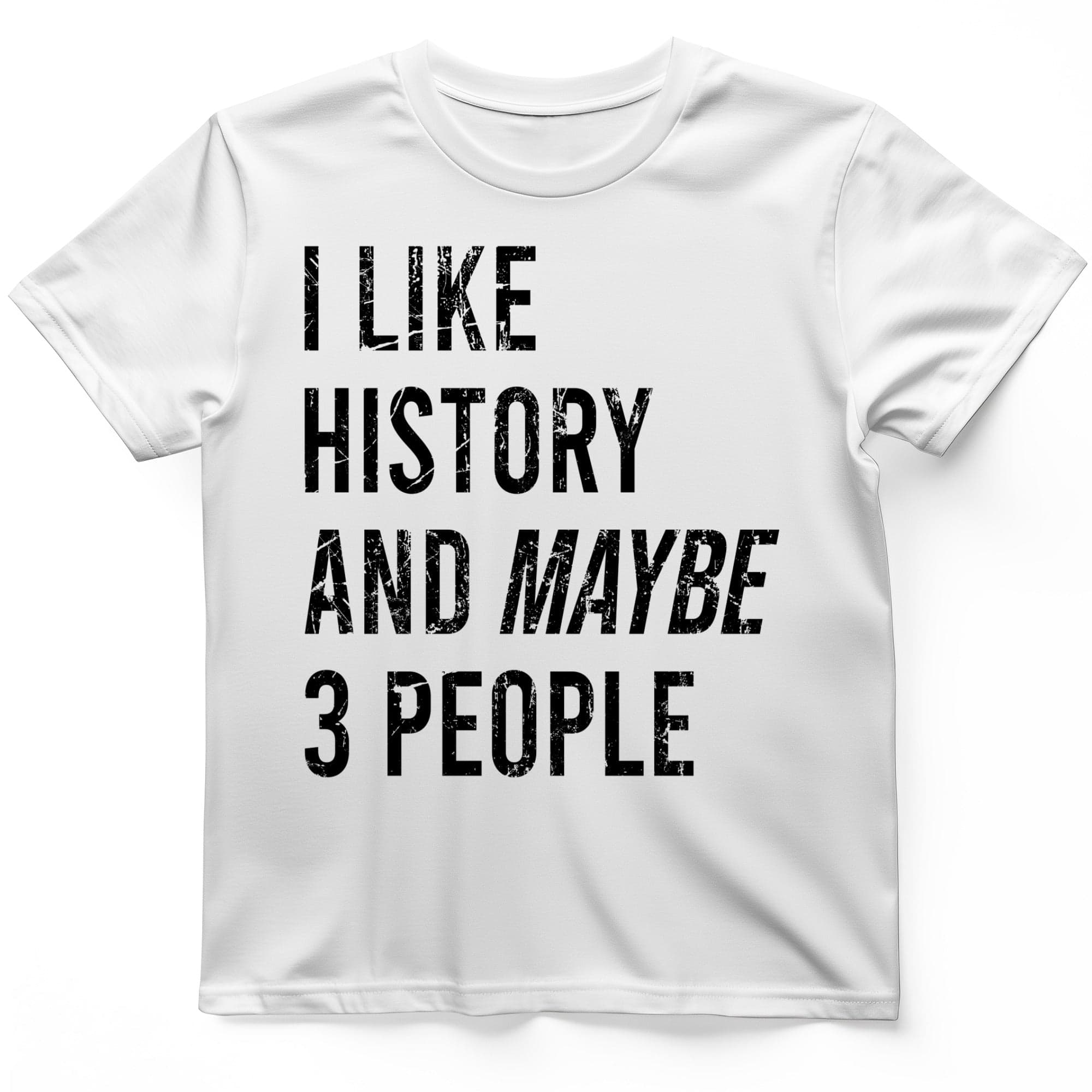 I Like History And Maybe 3 People T-Shirt