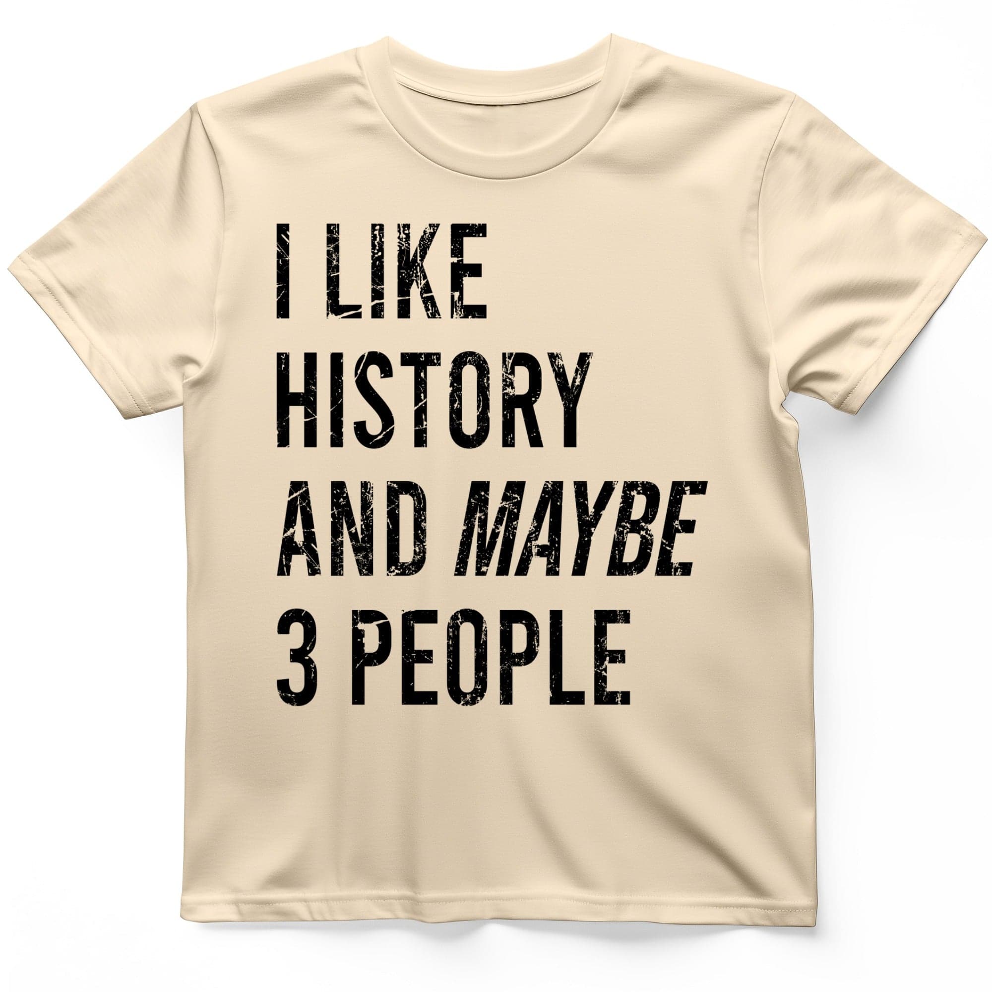 I Like History And Maybe 3 People T-Shirt