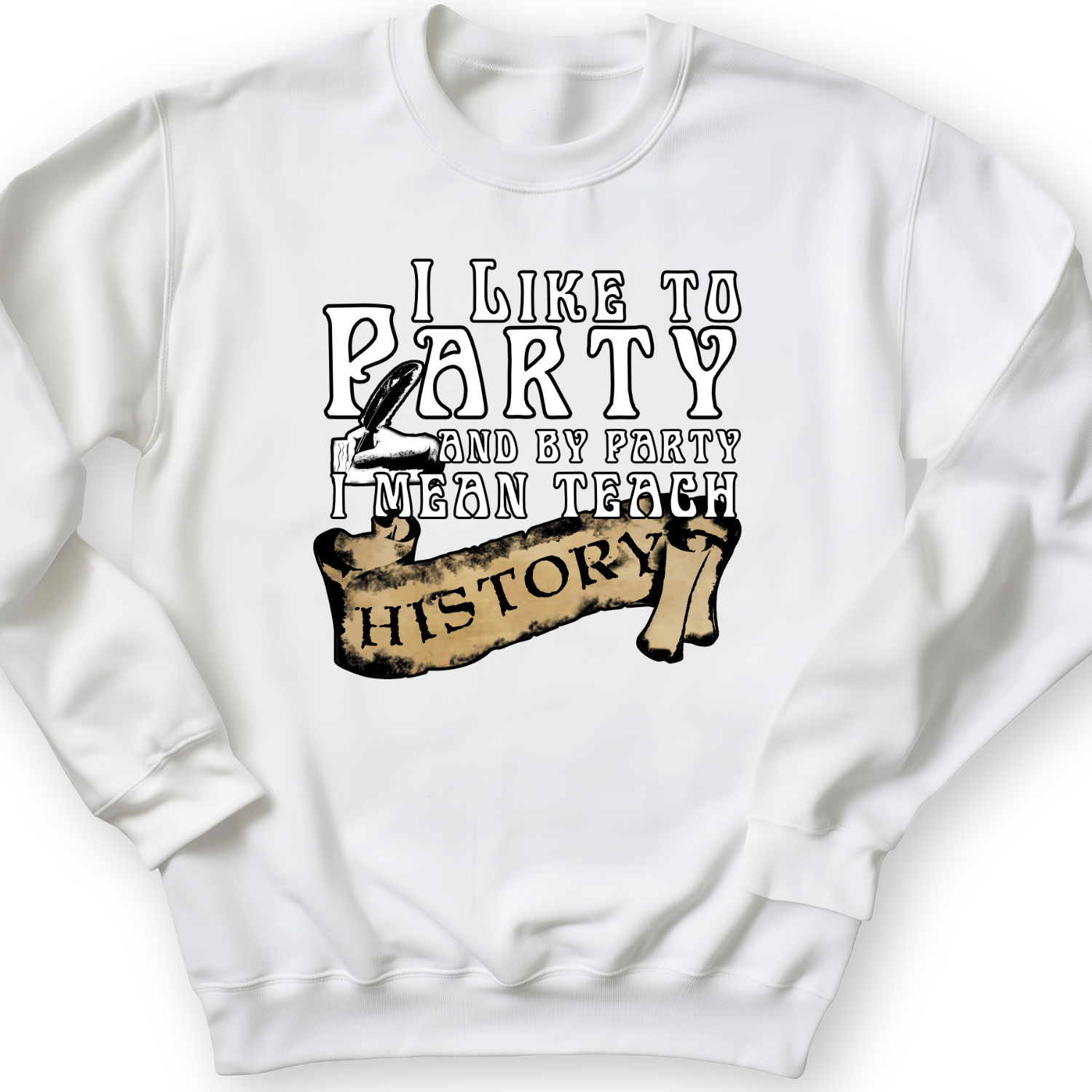 I Like To Party Crewneck