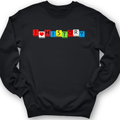 I Love History Blocks Crewneck