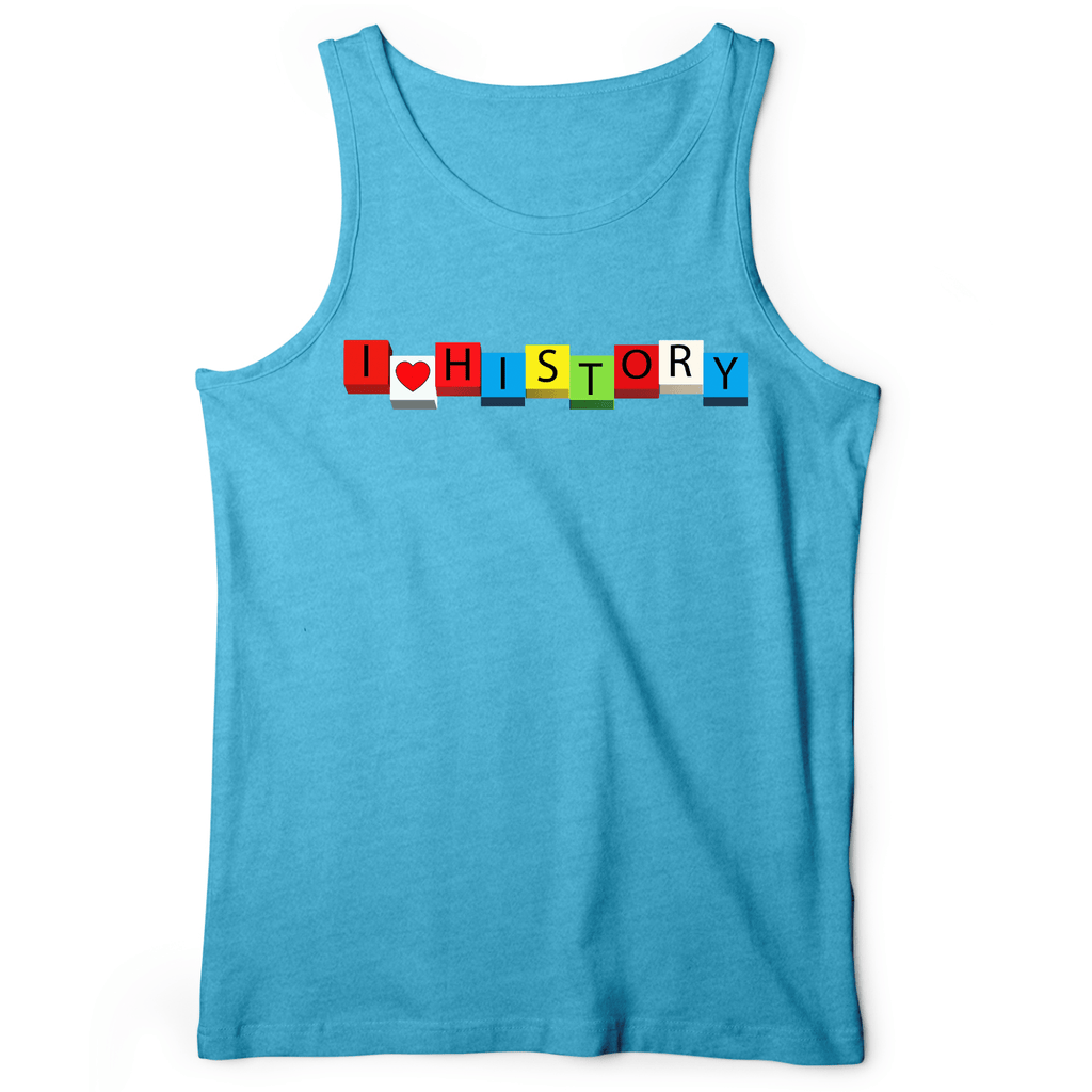I Love History Blocks Tank